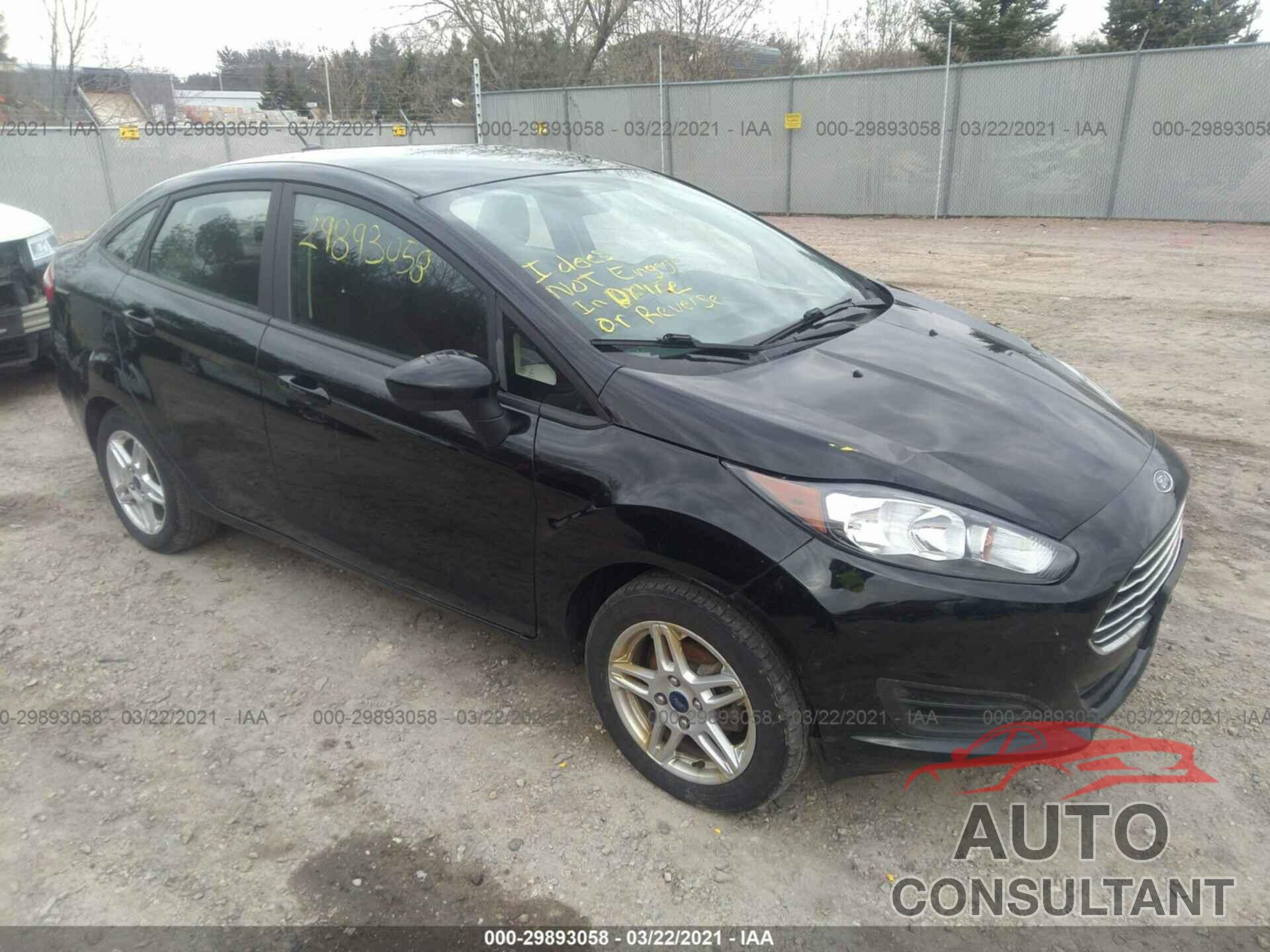 FORD FIESTA 2017 - 3FADP4BJ0HM149971
