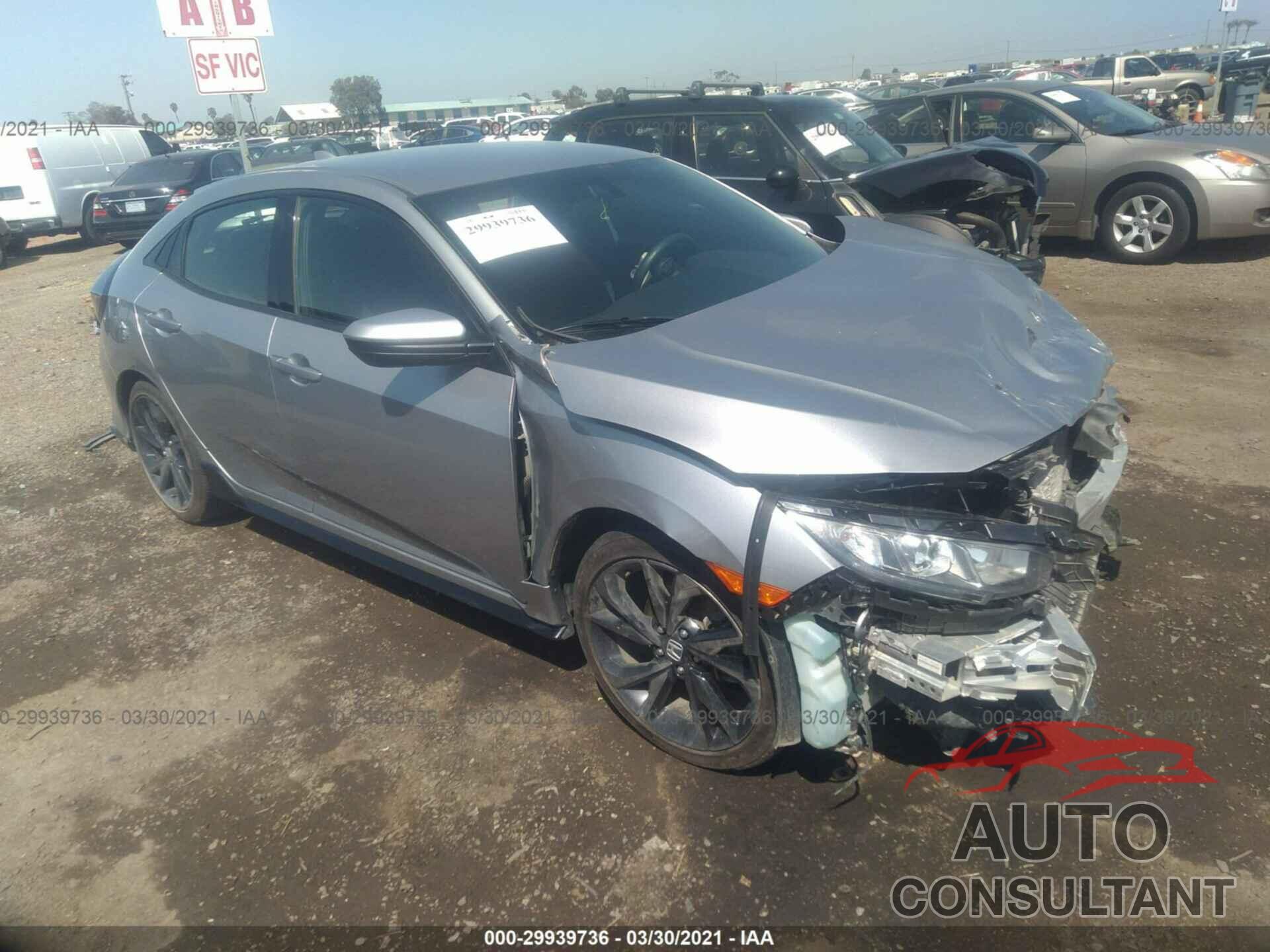 HONDA CIVIC HATCHBACK 2018 - SHHFK7H40JU202052