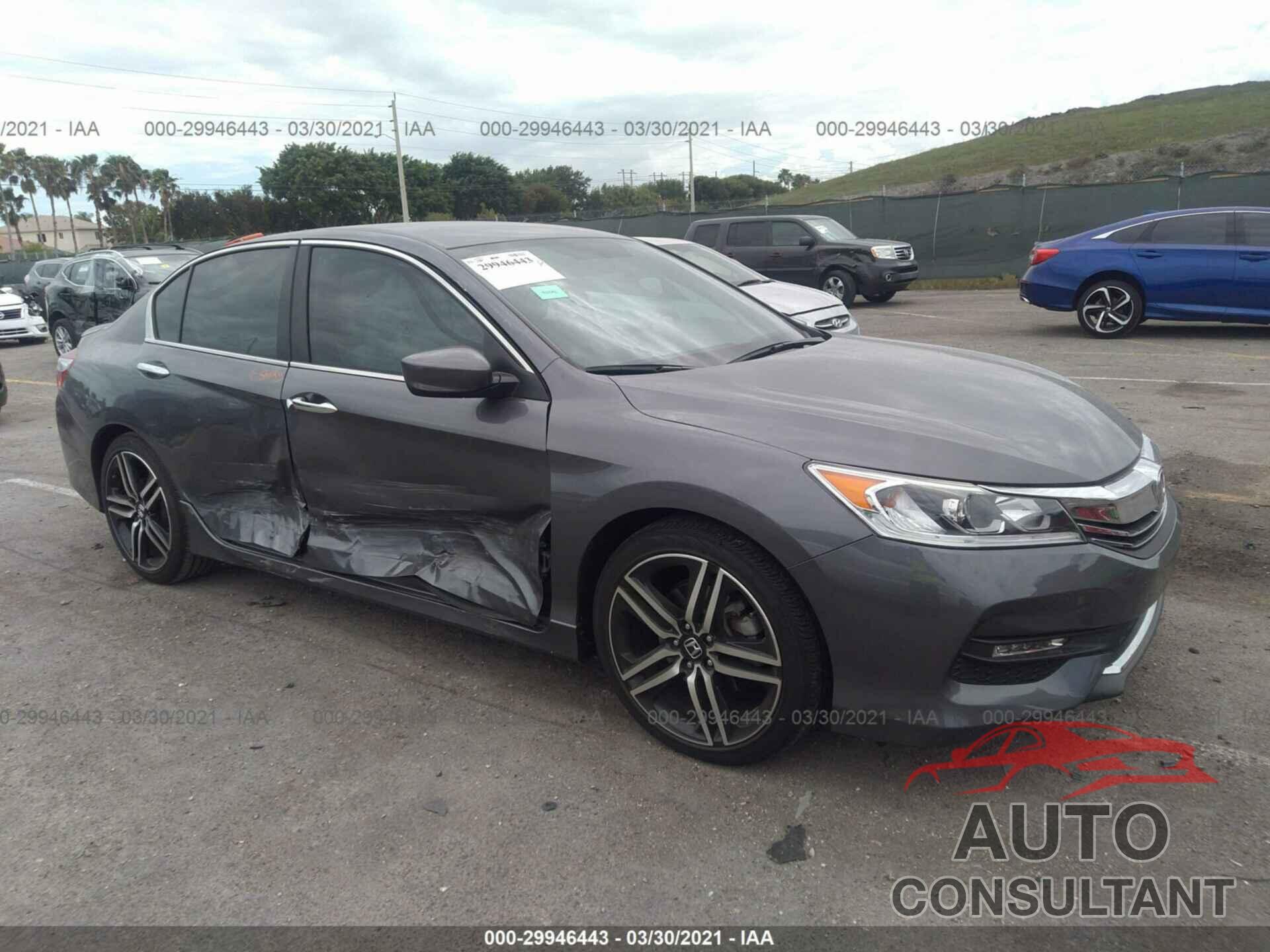 HONDA ACCORD SEDAN 2016 - 1HGCR2F50GA235618