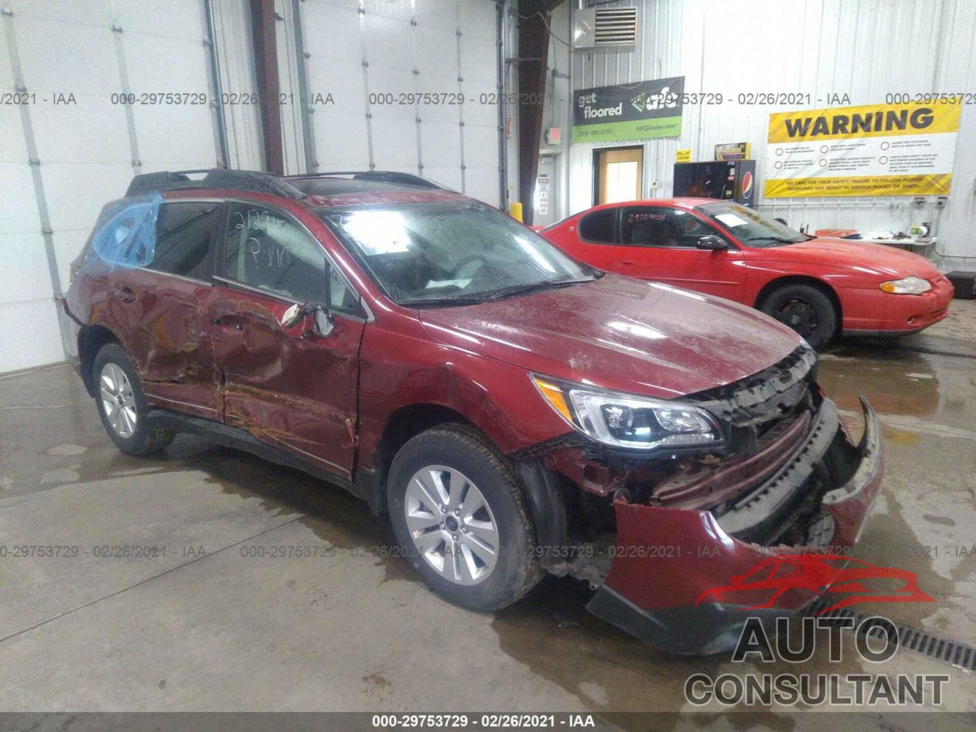 SUBARU OUTBACK 2017 - 4S4BSADC4H3331988