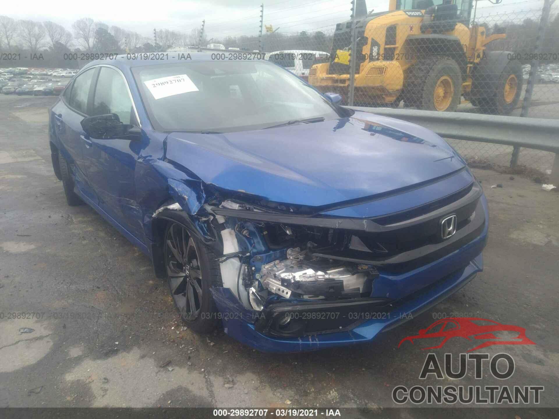 HONDA CIVIC SEDAN 2021 - 2HGFC2F87MH516403