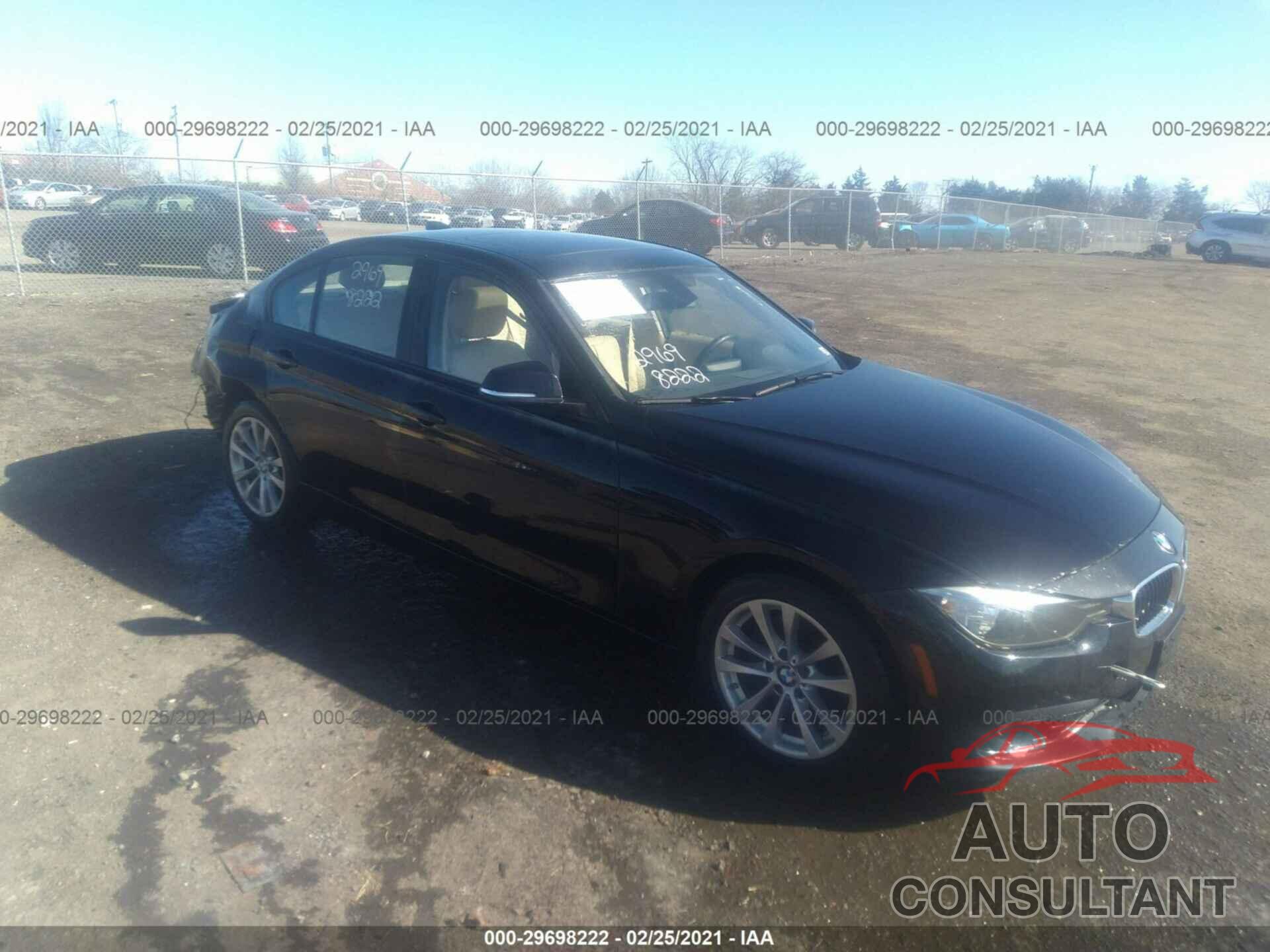 BMW 3 SERIES 2016 - WBA8E5G55GNT40578