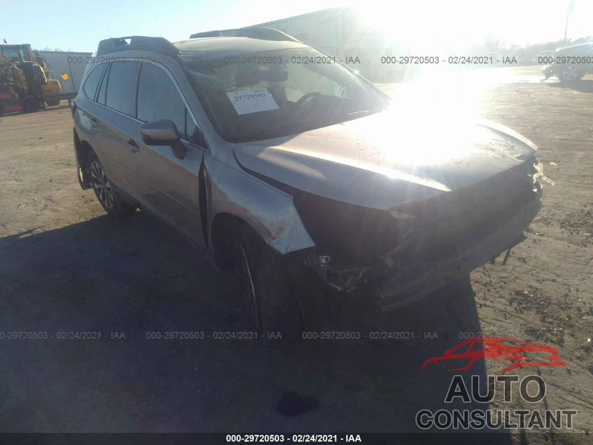SUBARU OUTBACK 2017 - 4S4BSANC8H3385521