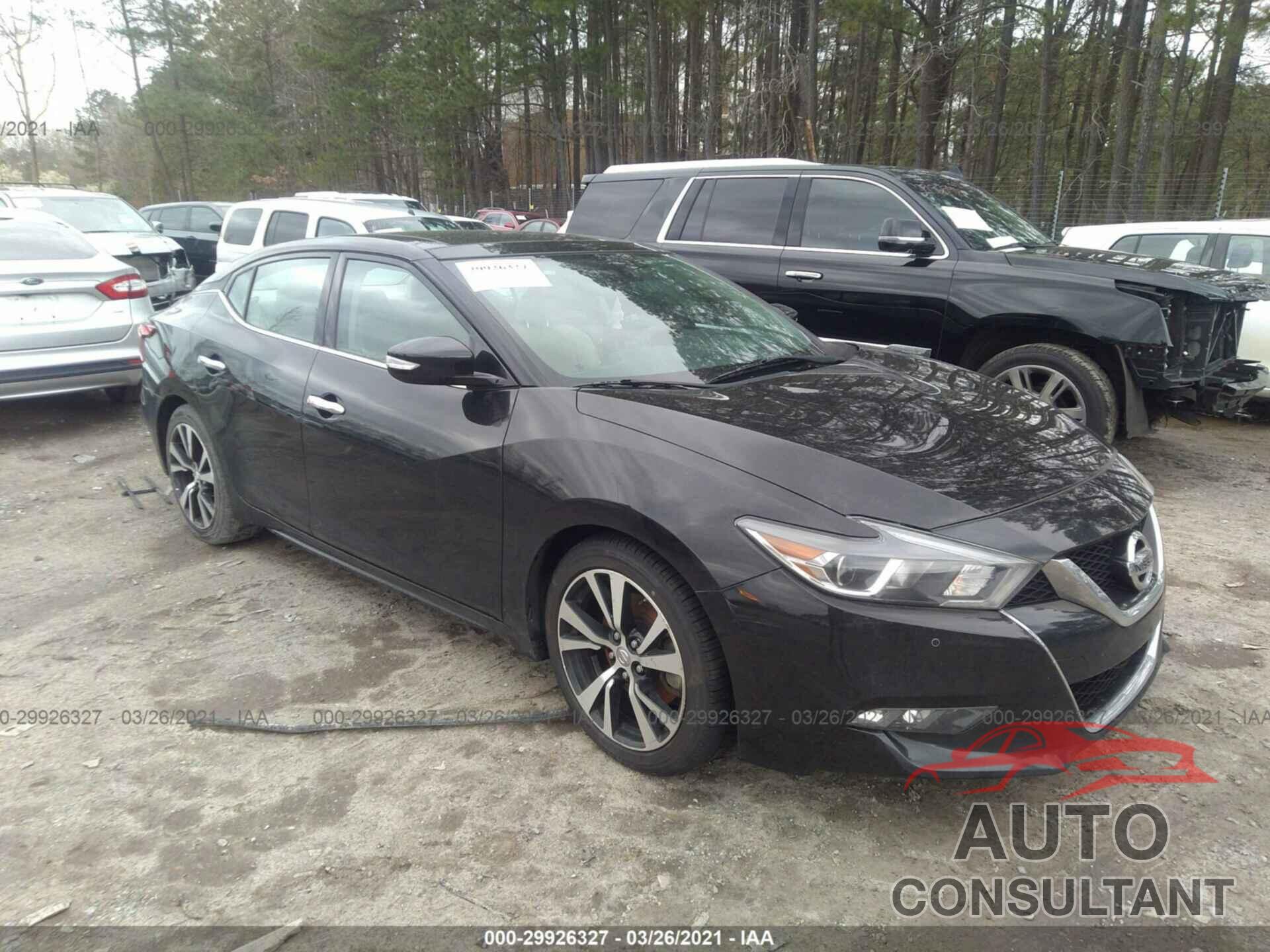 NISSAN MAXIMA 2018 - 1N4AA6AP8JC378329