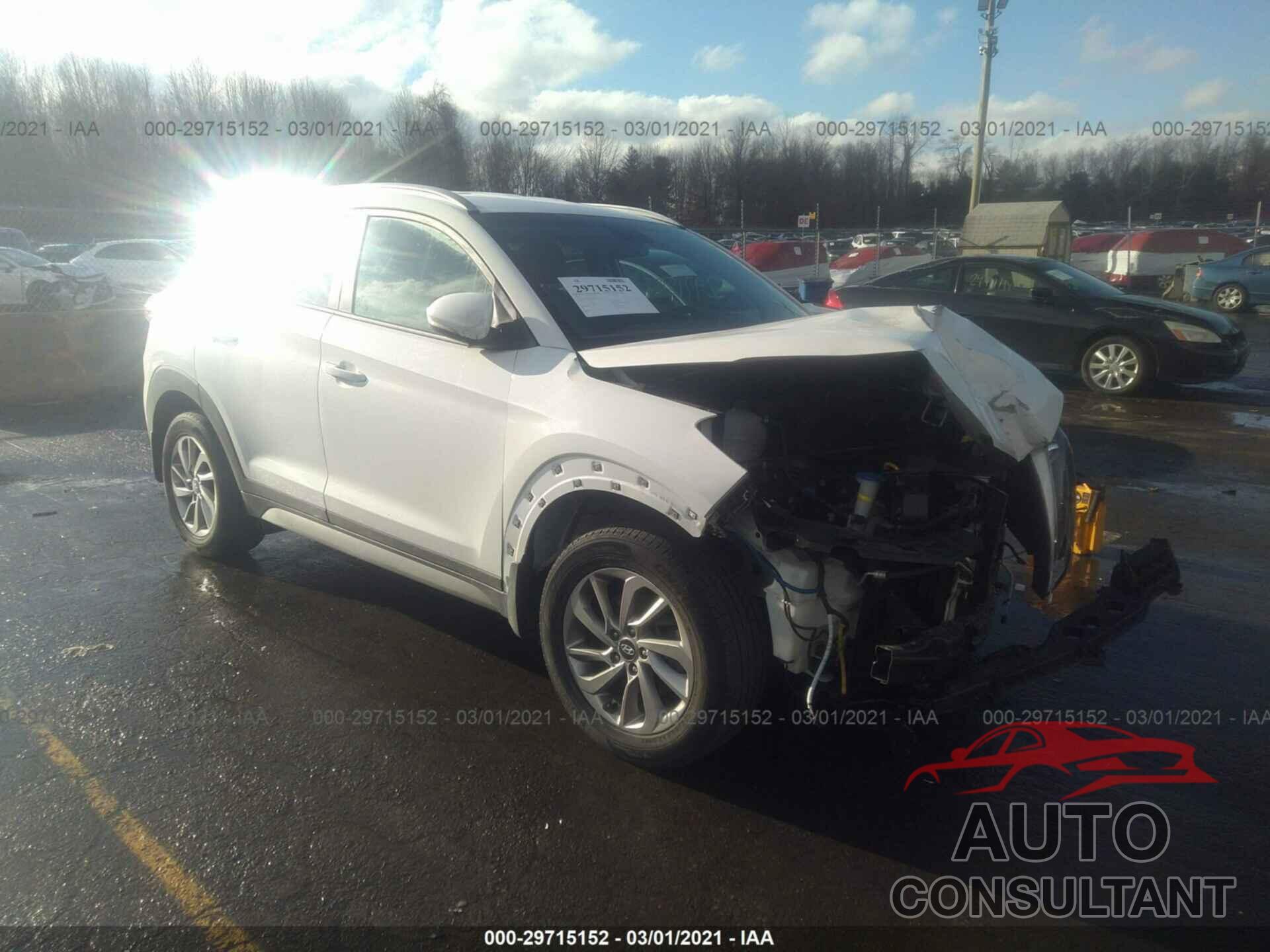 HYUNDAI TUCSON 2017 - KM8J3CA26HU295652
