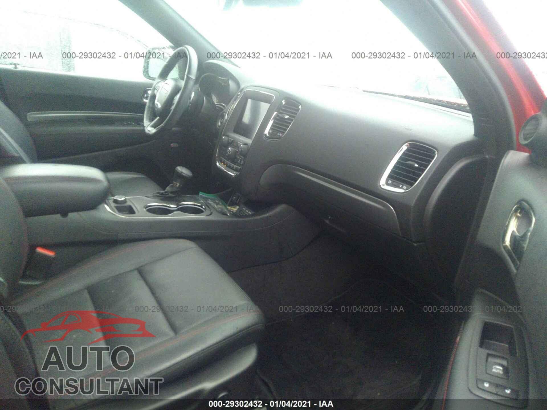 DODGE DURANGO 2018 - 1C4SDJCT9JC269722