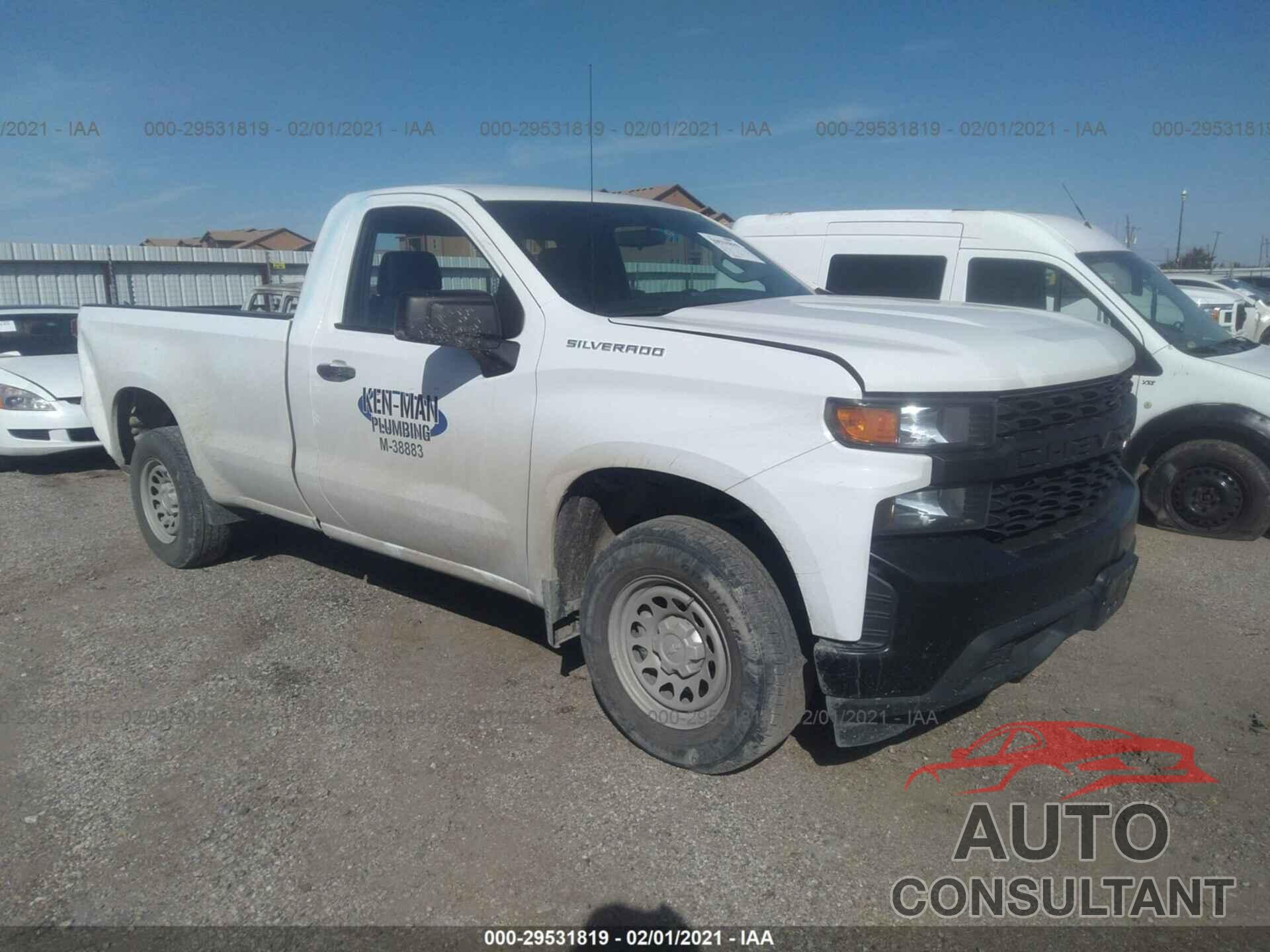 CHEVROLET SILVERADO 1500 2019 - 3GCNWAEHXKG233049