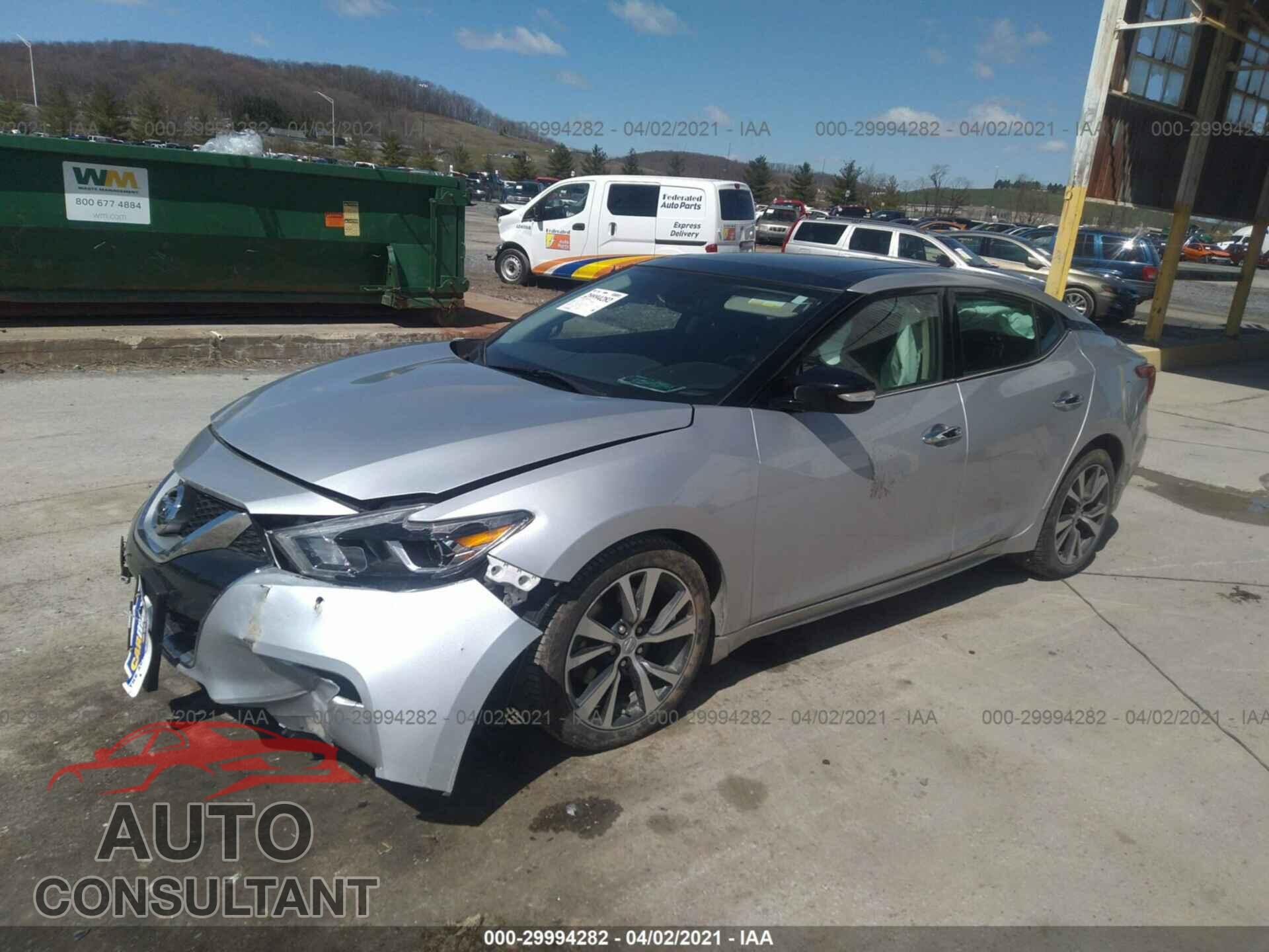 NISSAN MAXIMA 2017 - 1N4AA6AP4HC413152