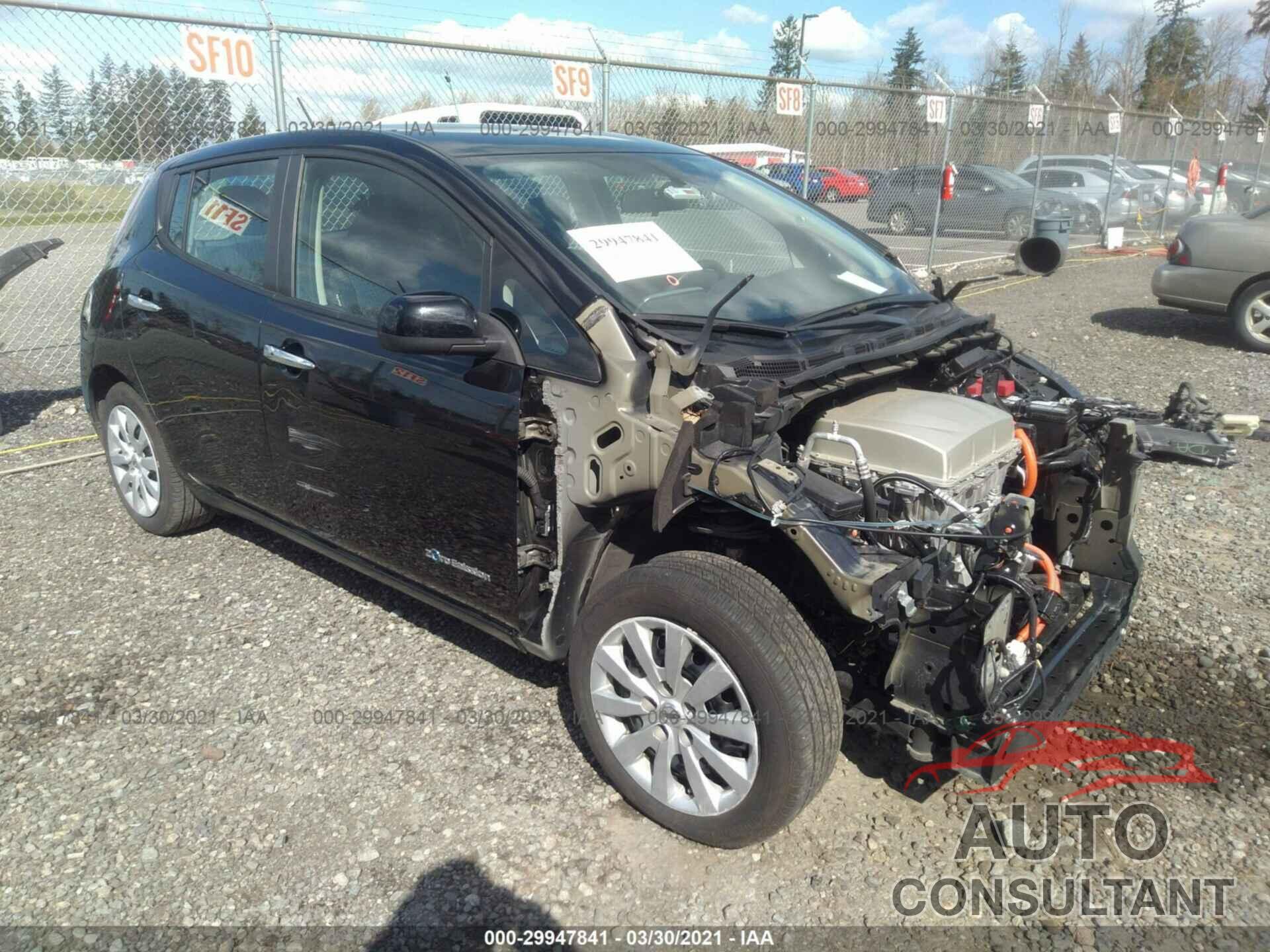 NISSAN LEAF 2017 - 1N4BZ0CP0HC309474