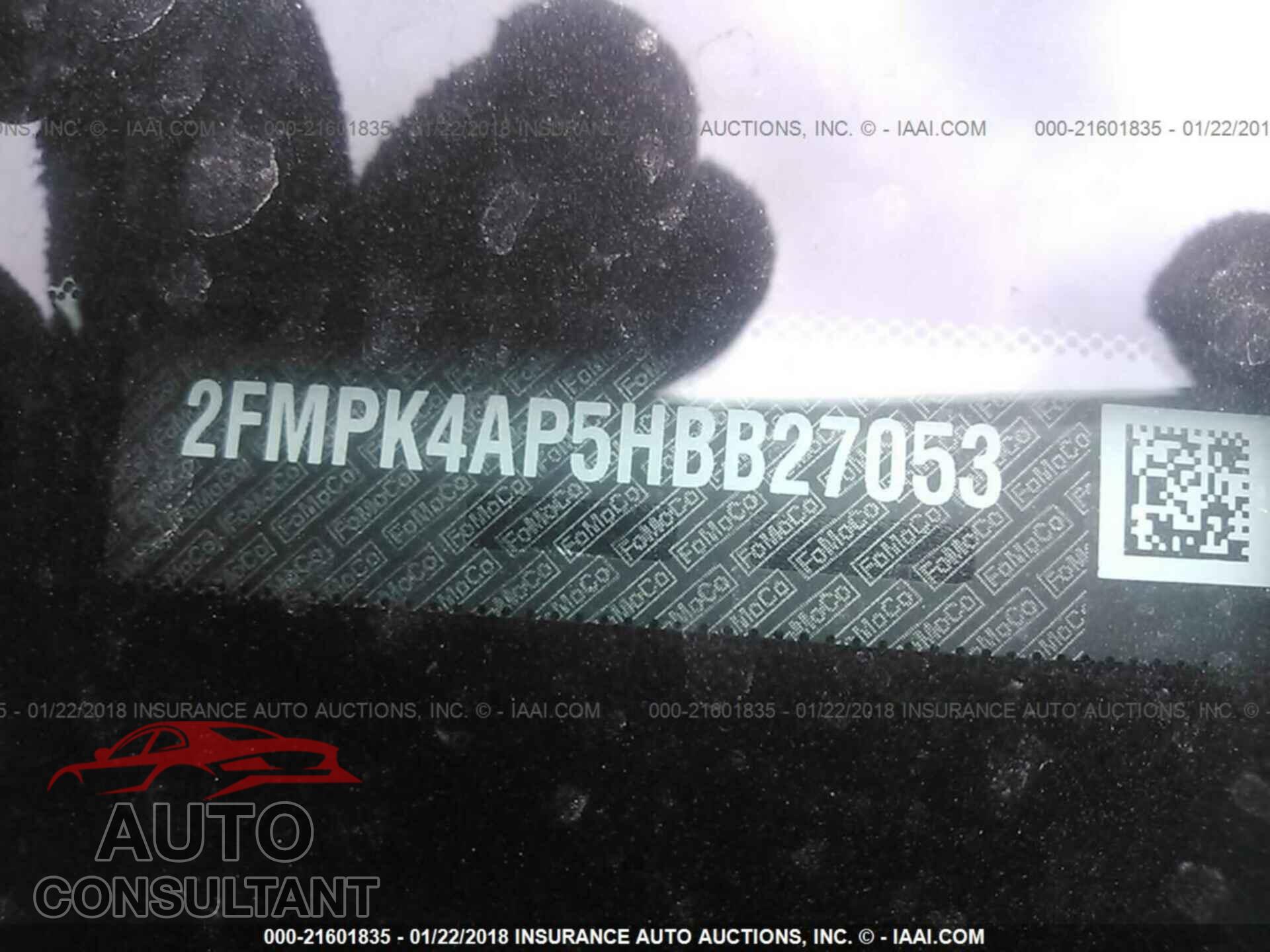 Ford Edge 2017 - 2FMPK4AP5HBB27053