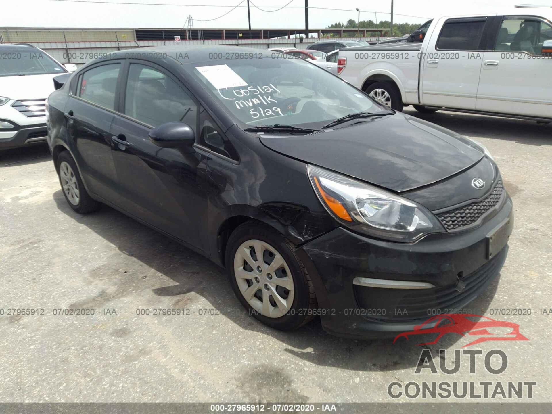 KIA RIO 2017 - KNADM4A37H6021018