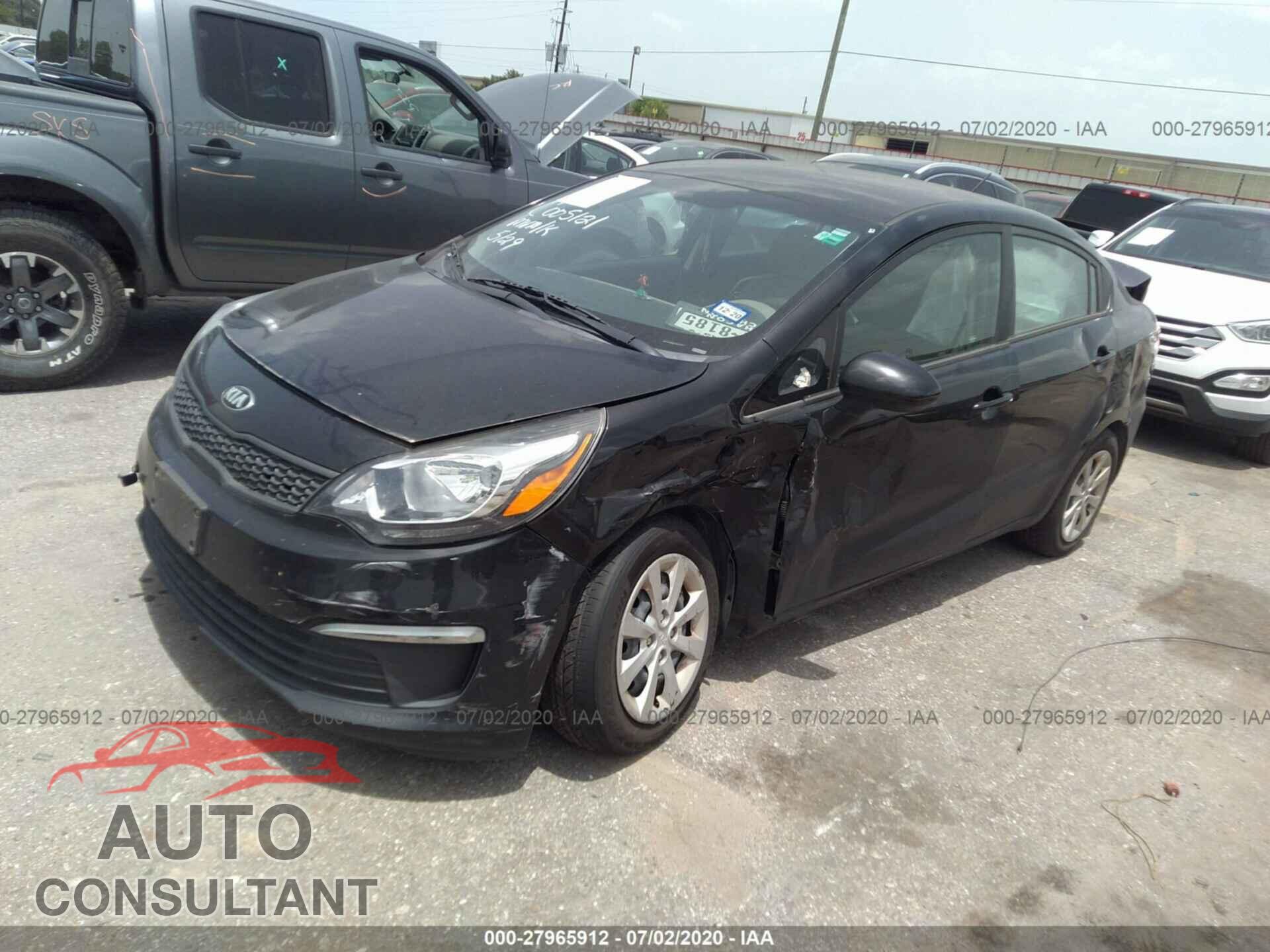 KIA RIO 2017 - KNADM4A37H6021018
