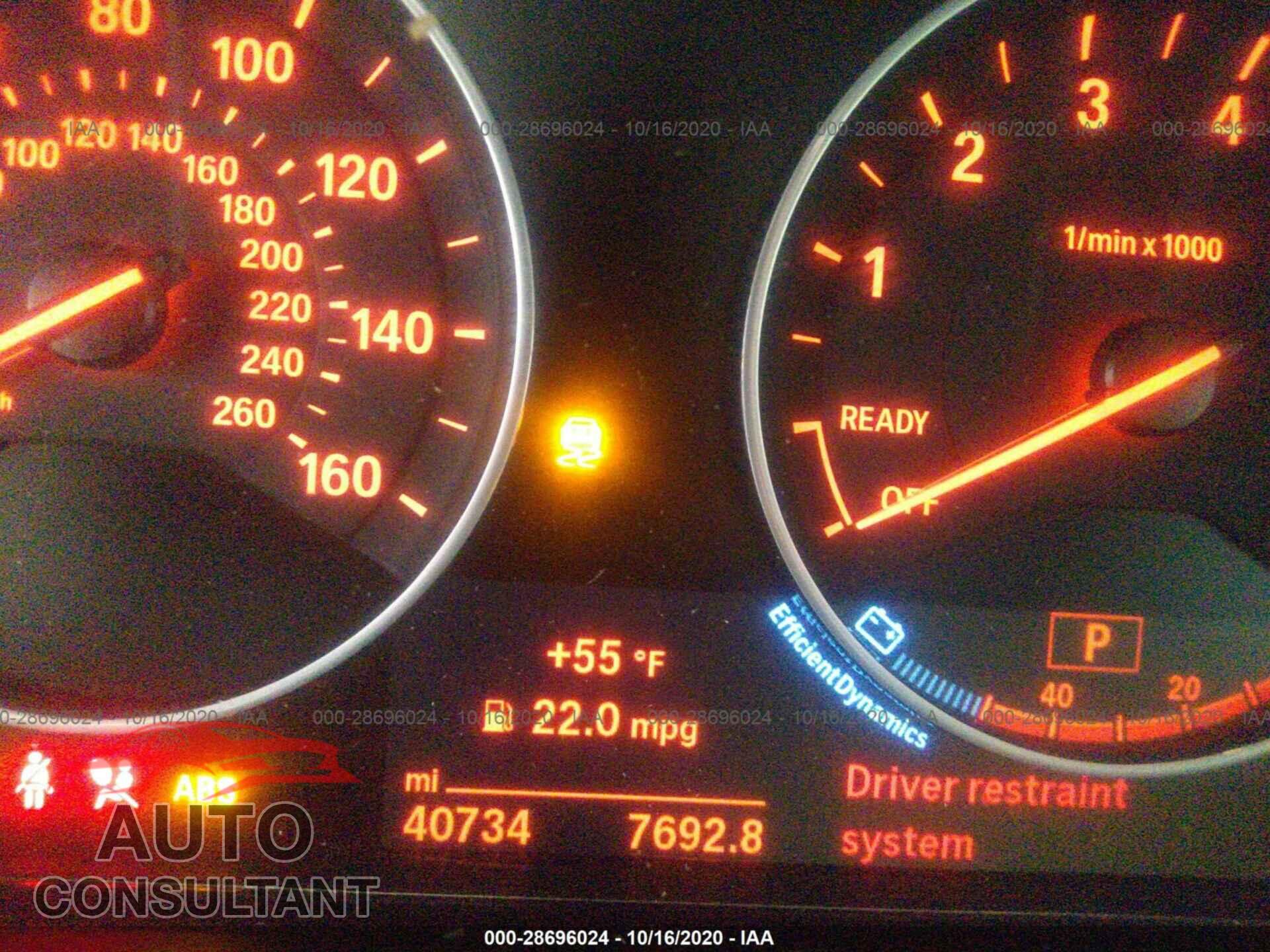 BMW 3 SERIES 2016 - WBA8E5G54GNU21698