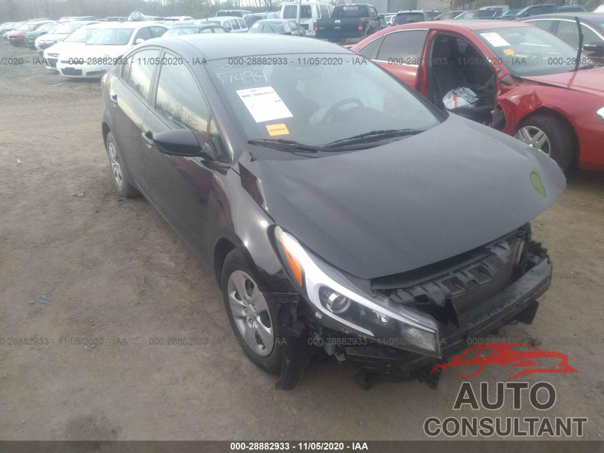KIA FORTE 2017 - 3KPFK4A79HE013288
