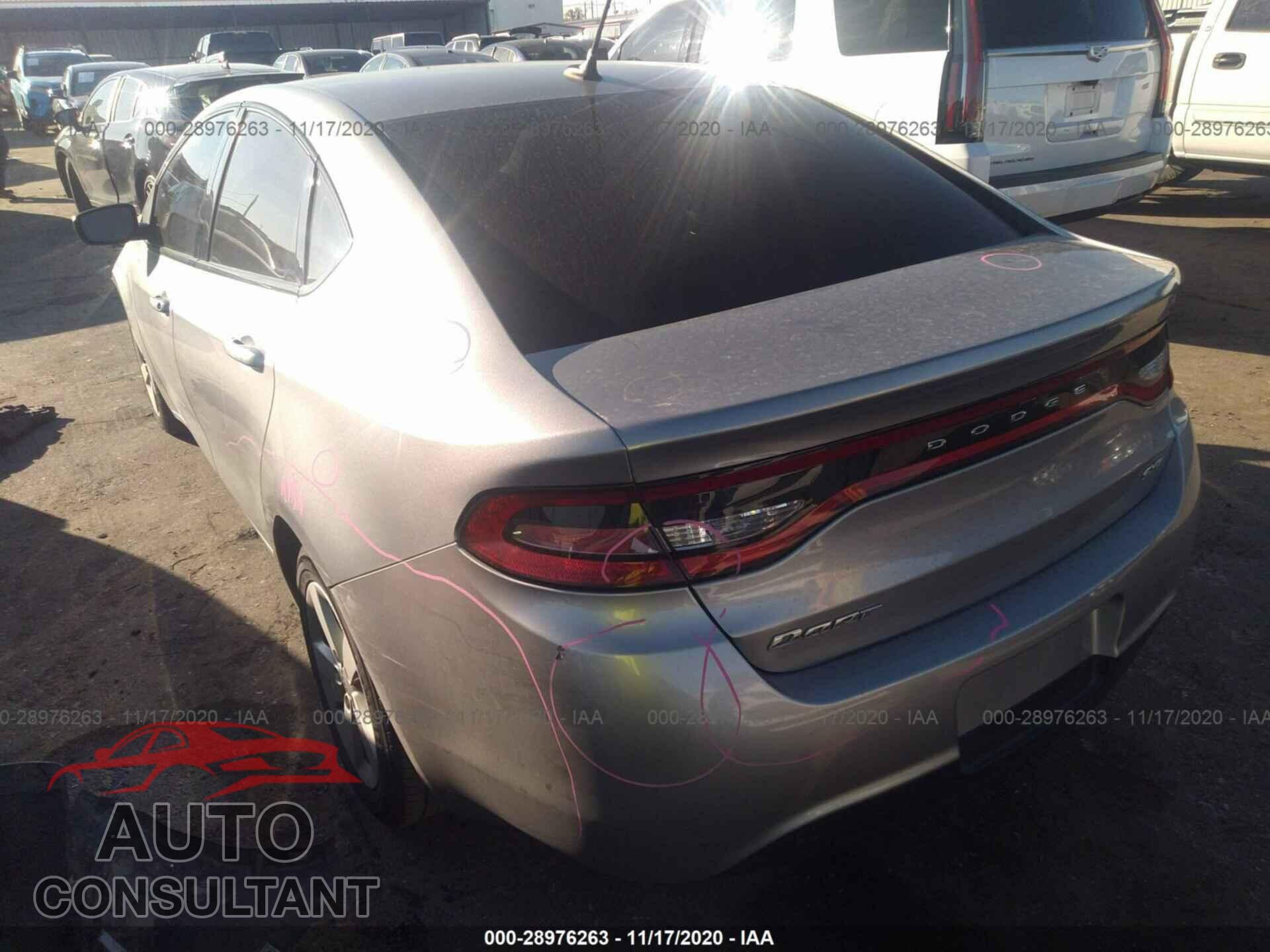 DODGE DART 2016 - 1C3CDFBB5GD515389