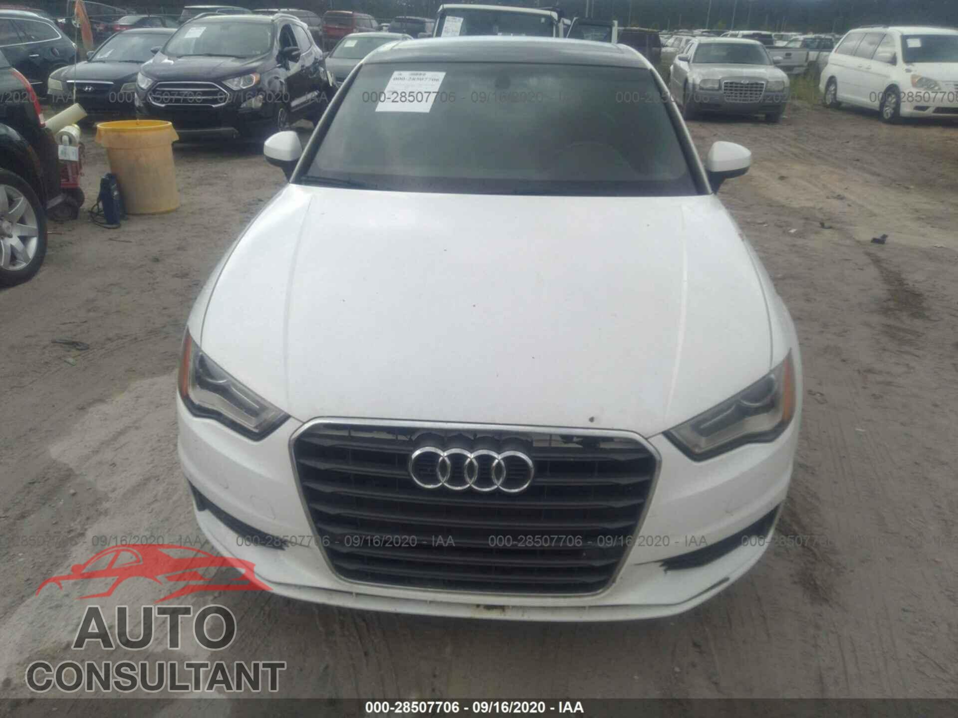 AUDI A3 2016 - WAUA7GFF1G1017203