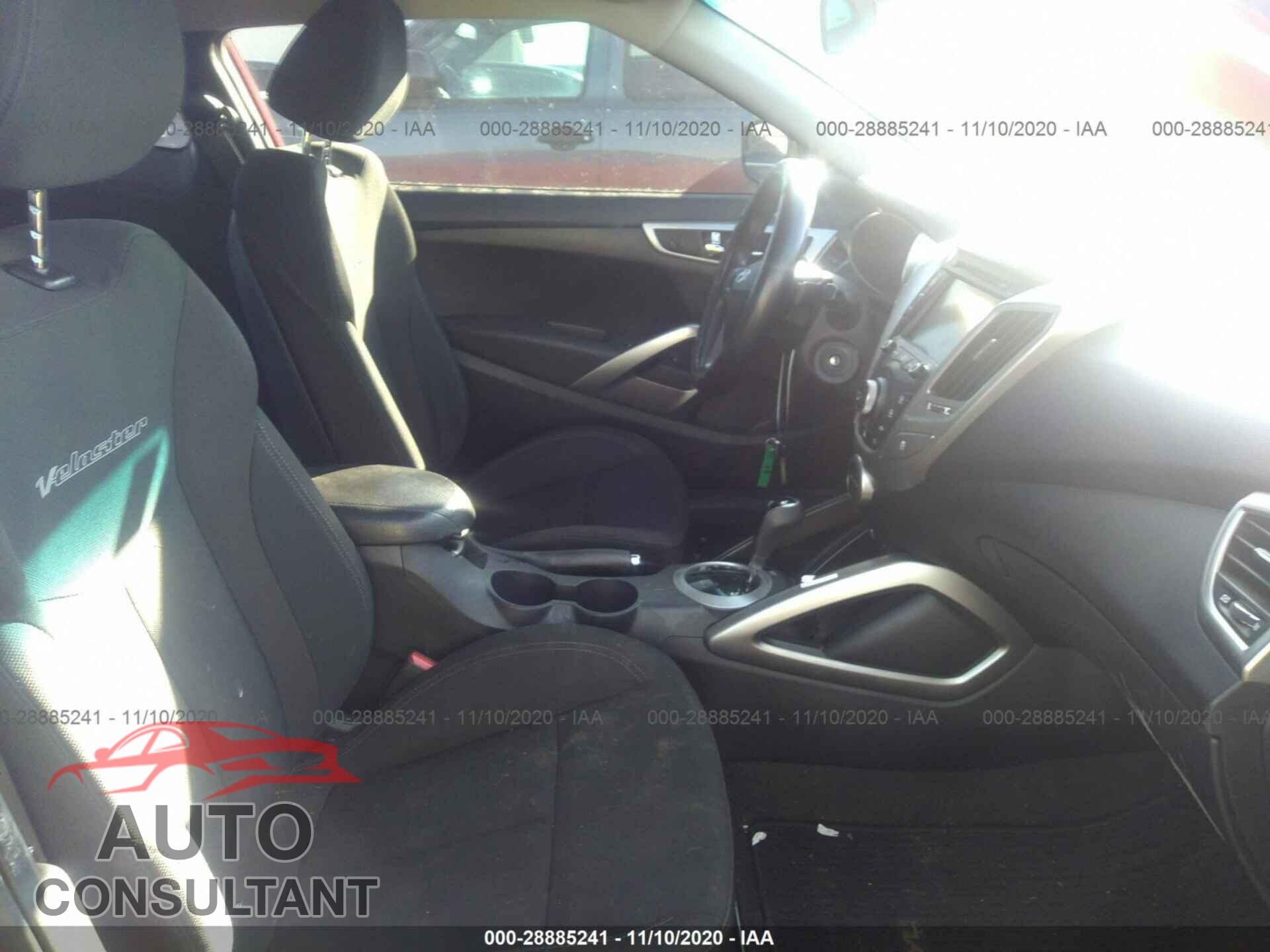 HYUNDAI VELOSTER 2016 - KMHTC6AD2GU295223