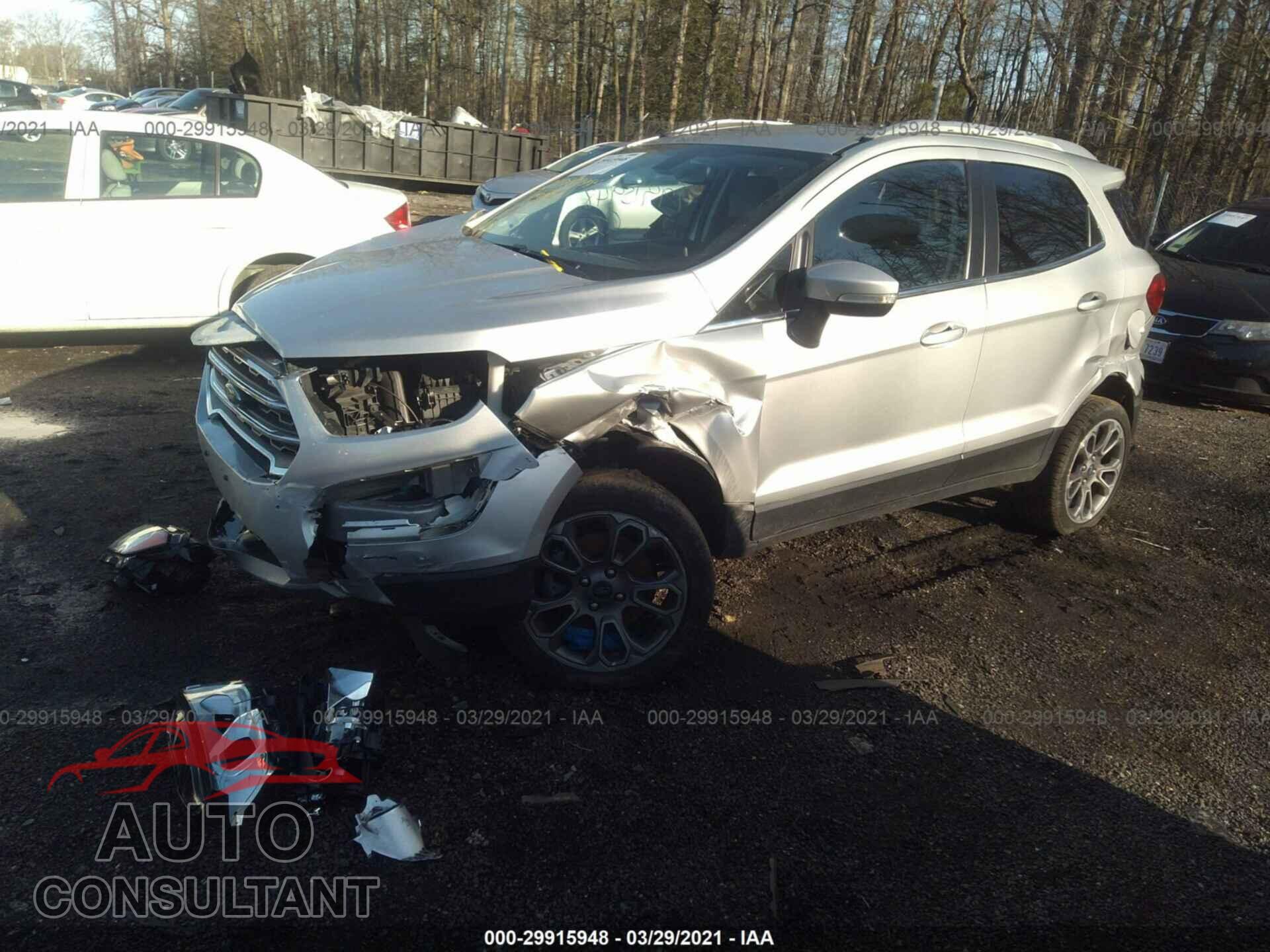 FORD ECOSPORT 2019 - MAJ6S3KL2KC260579