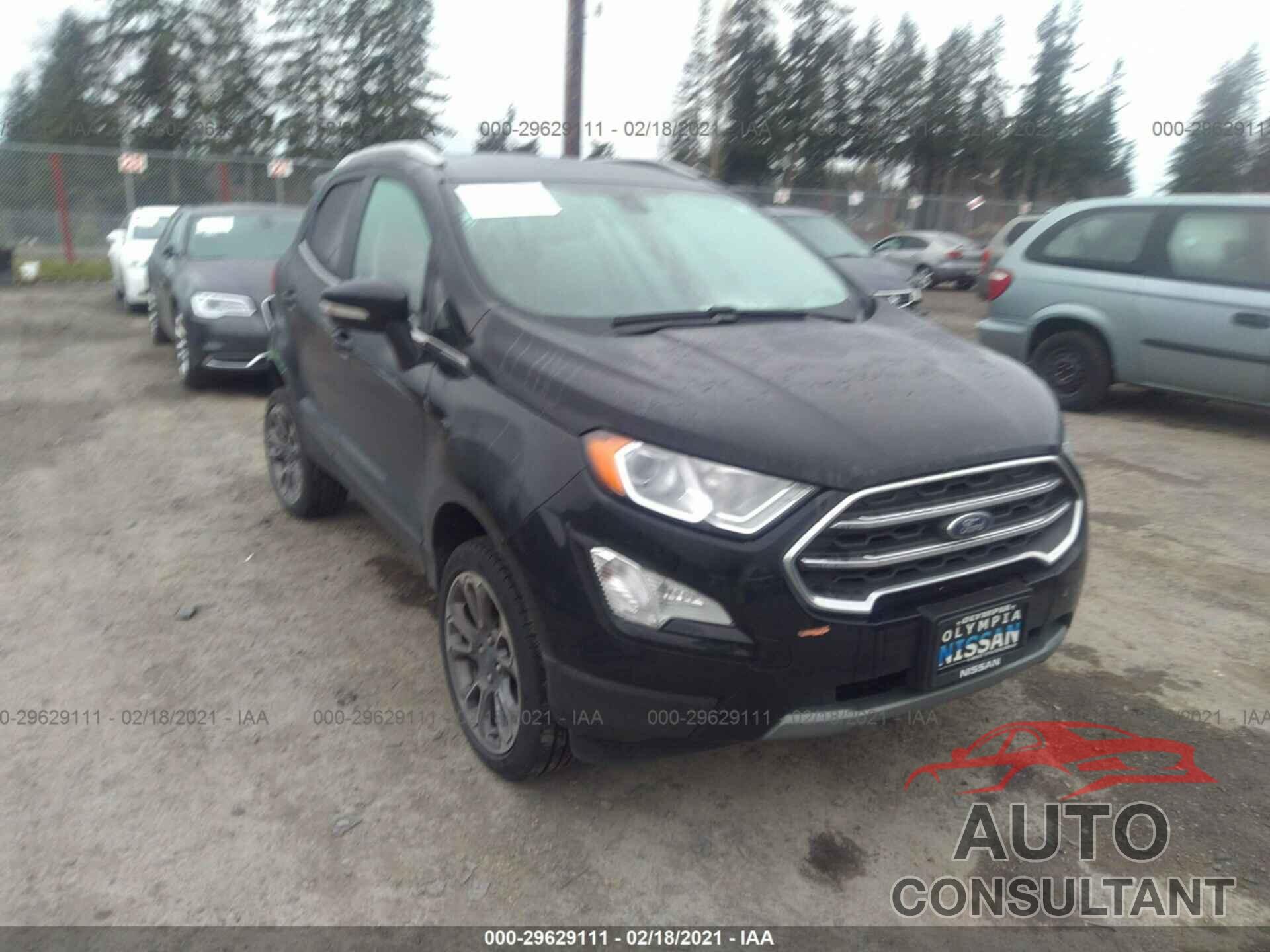 FORD ECOSPORT 2019 - MAJ6S3KL4KC307689