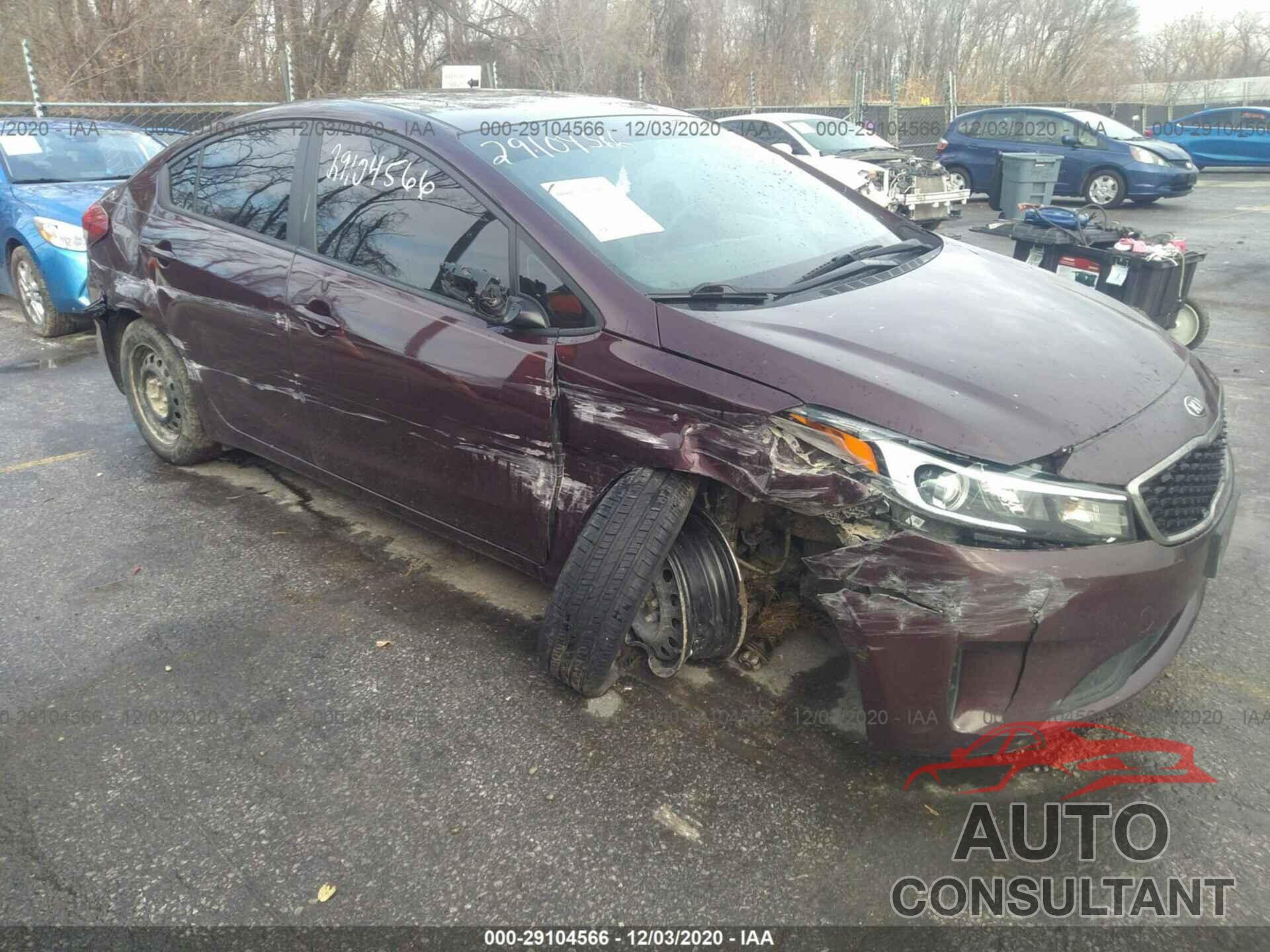 KIA FORTE 2017 - 3KPFL4A71HE086538