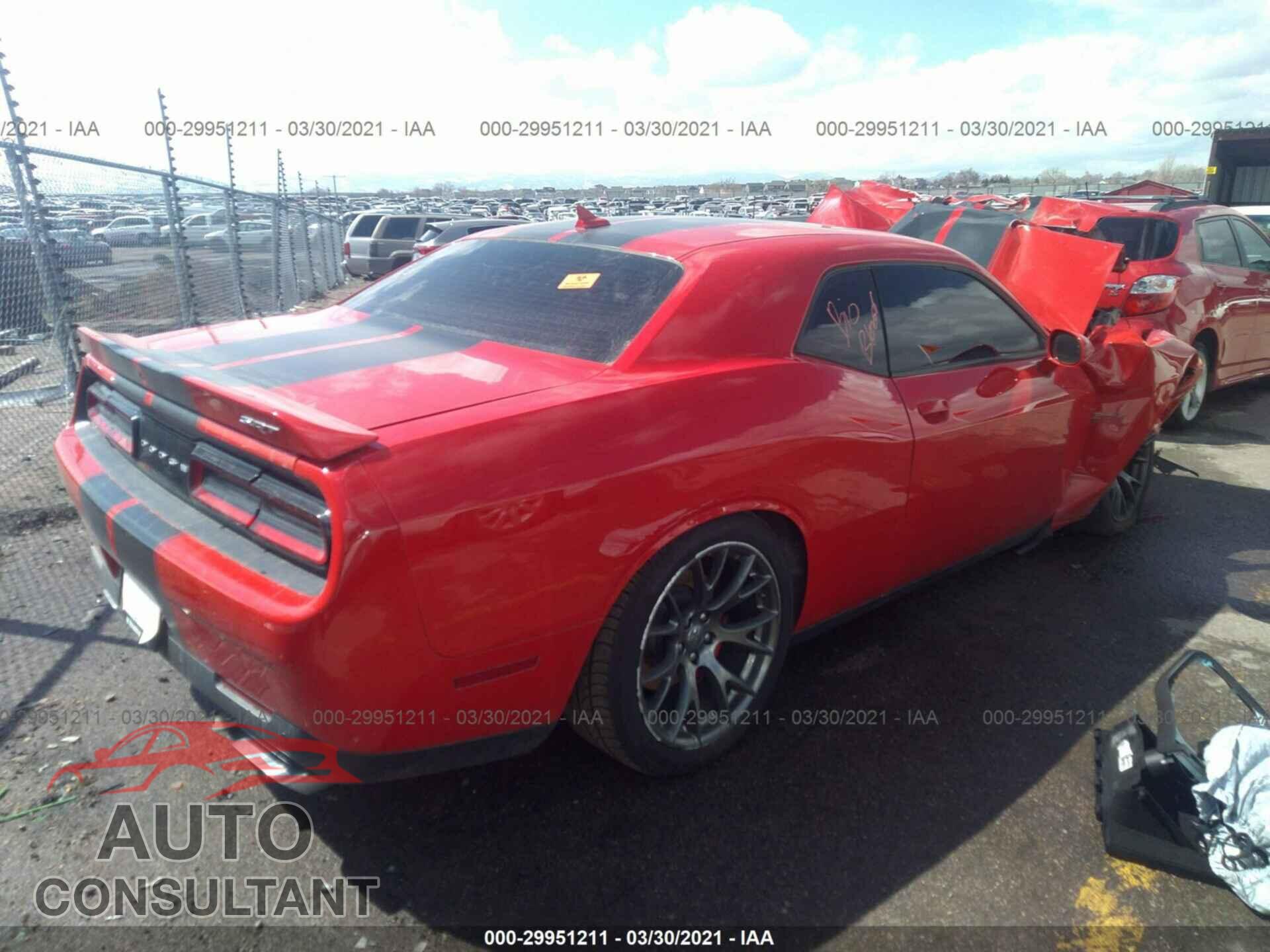 DODGE CHALLENGER 2016 - 2C3CDZDJ5GH145649