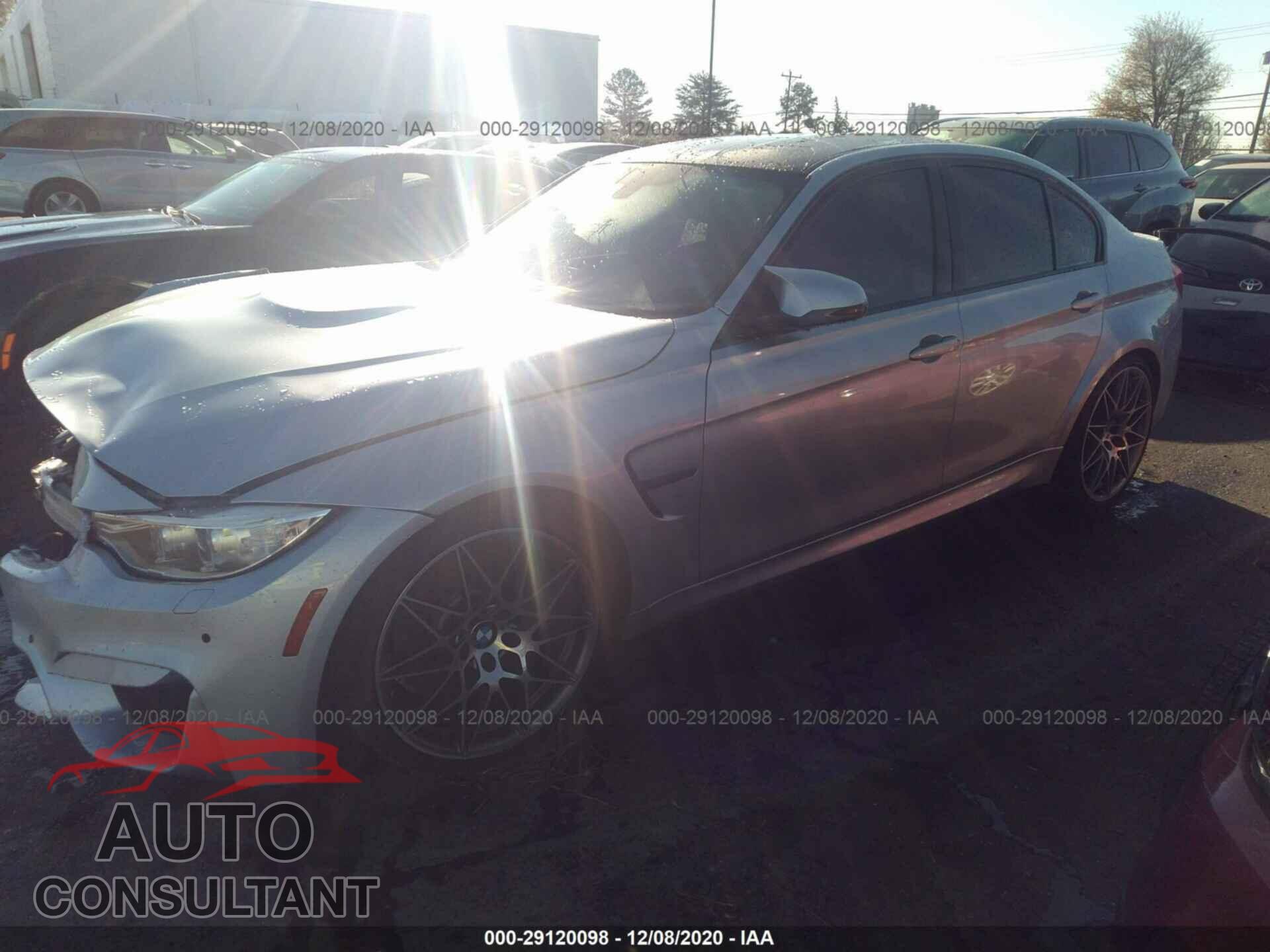 BMW M3 2017 - WBS8M9C51H5G84795