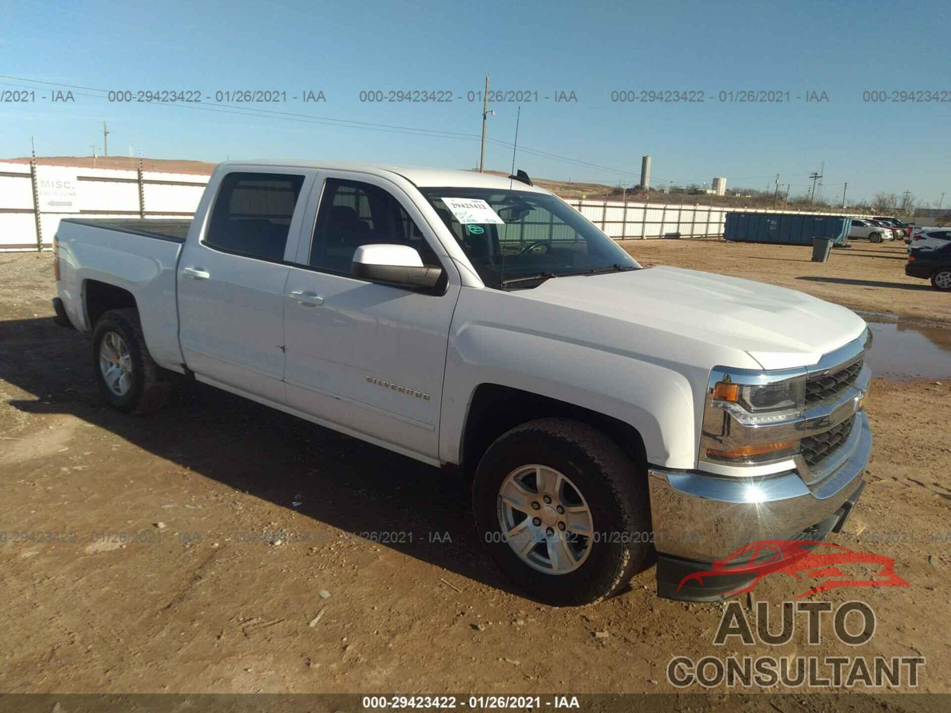CHEVROLET SILVERADO 1500 2016 - 3GCUKREC7GG215108