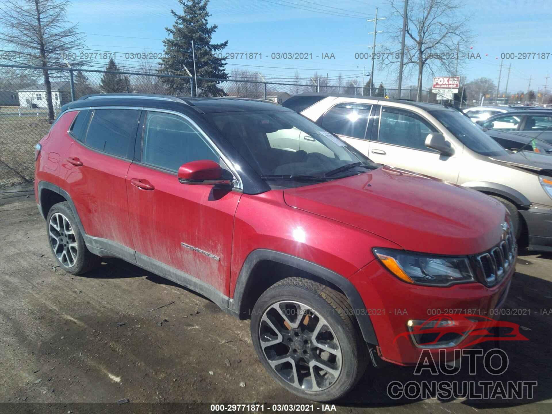 JEEP COMPASS 2018 - 3C4NJDCBXJT399298