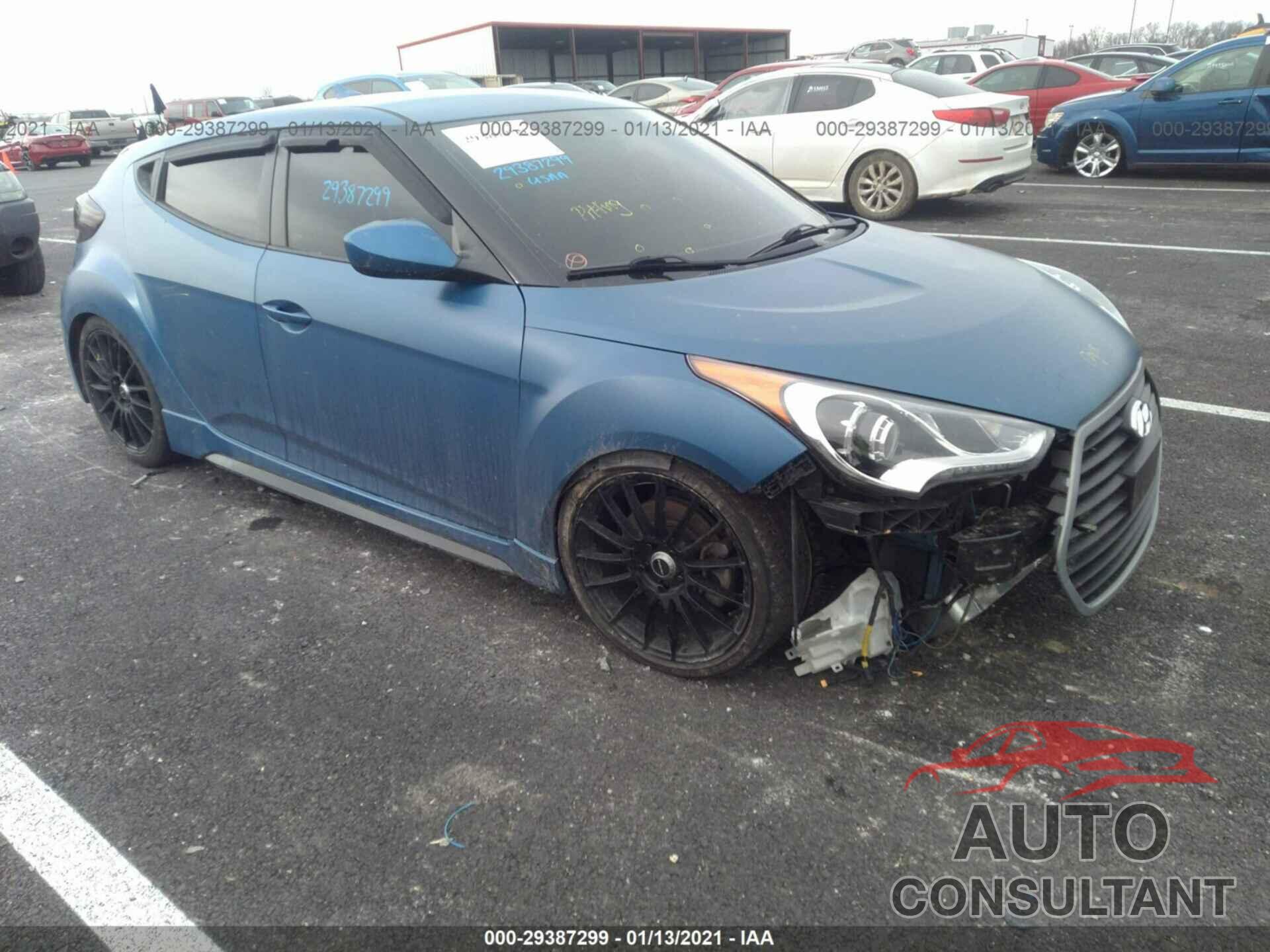 HYUNDAI VELOSTER 2016 - KMHTC6AE7GU264638