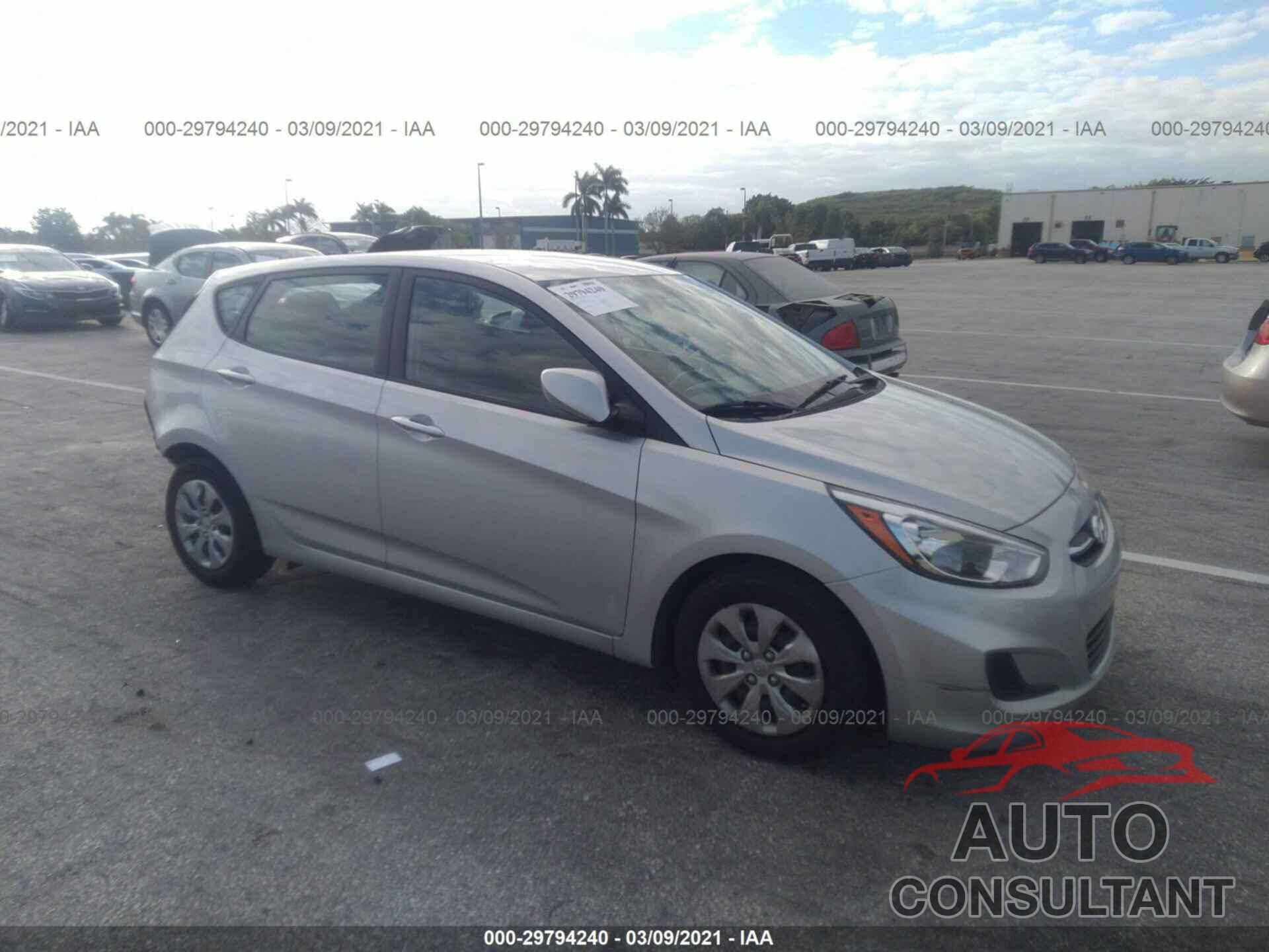 HYUNDAI ACCENT 2017 - KMHCT5AE0HU325386