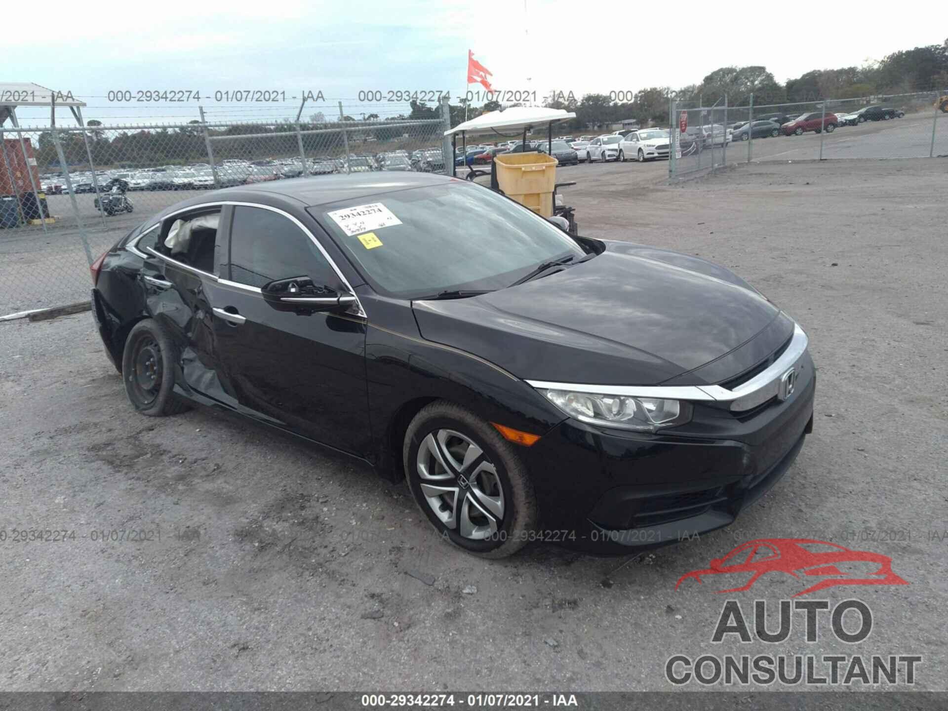 HONDA CIVIC SEDAN 2016 - 19XFC2F52GE000910