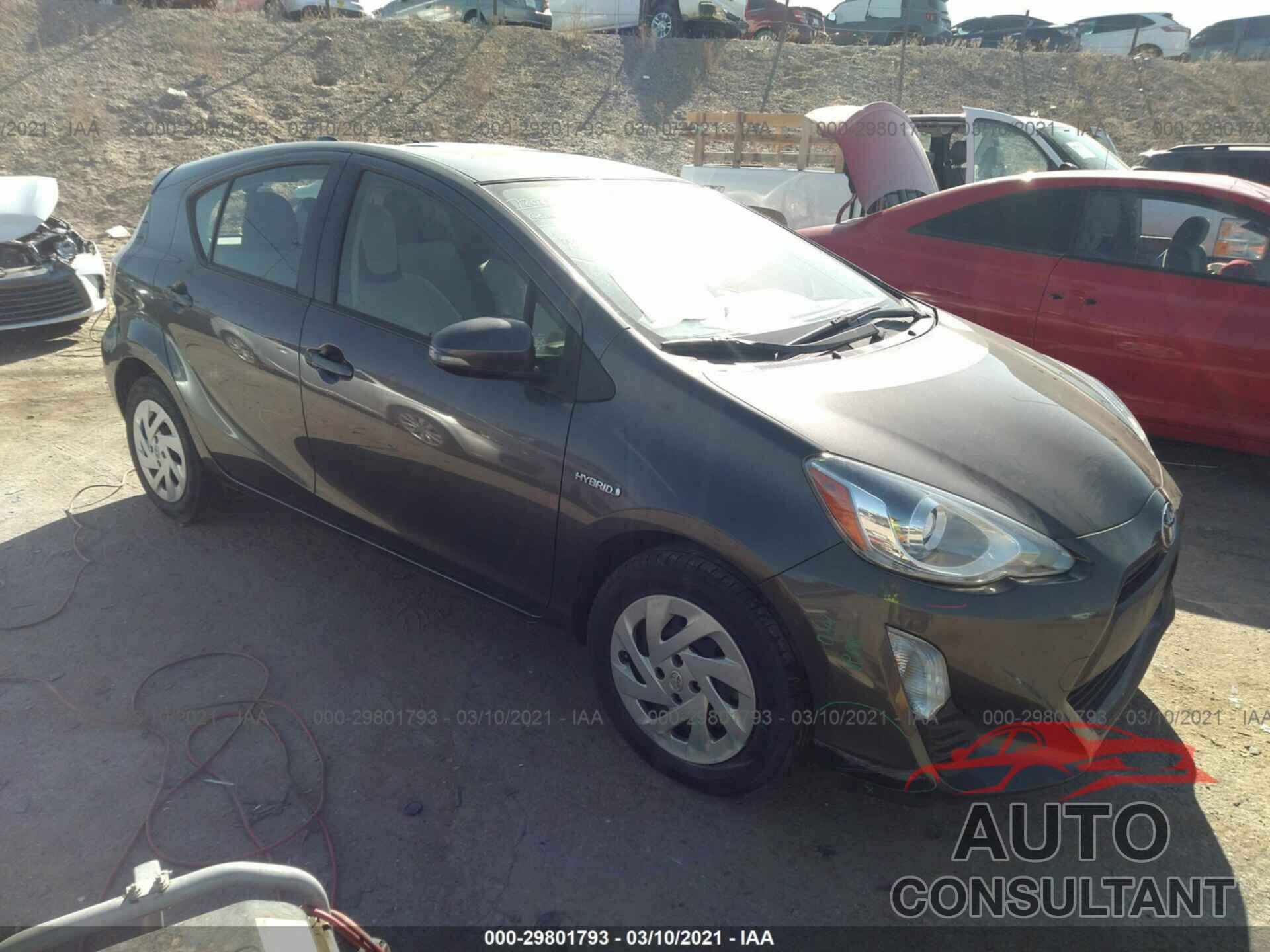 TOYOTA PRIUS C 2016 - JTDKDTB38G1122406