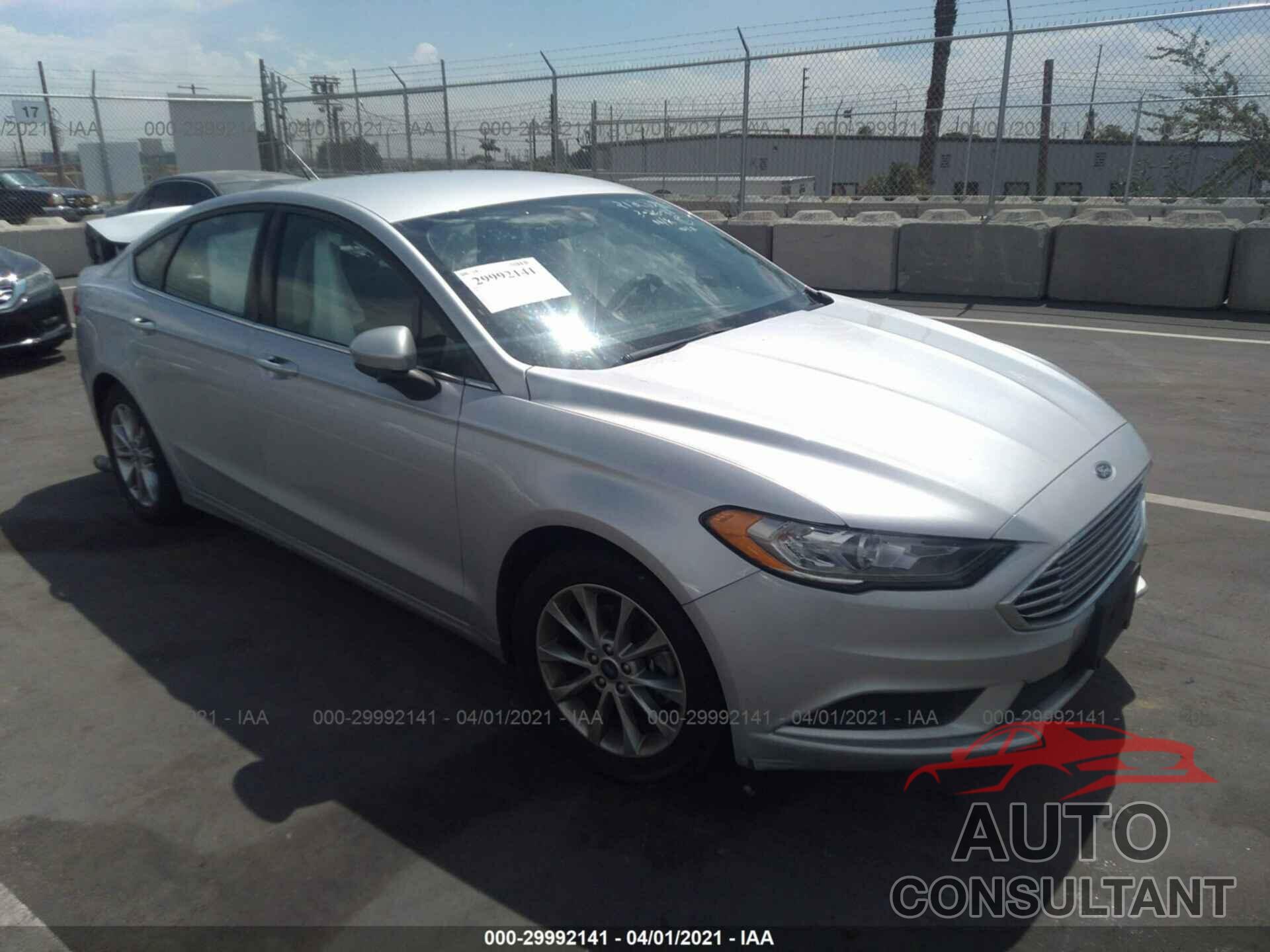 FORD FUSION 2017 - 3FA6P0H71HR159036