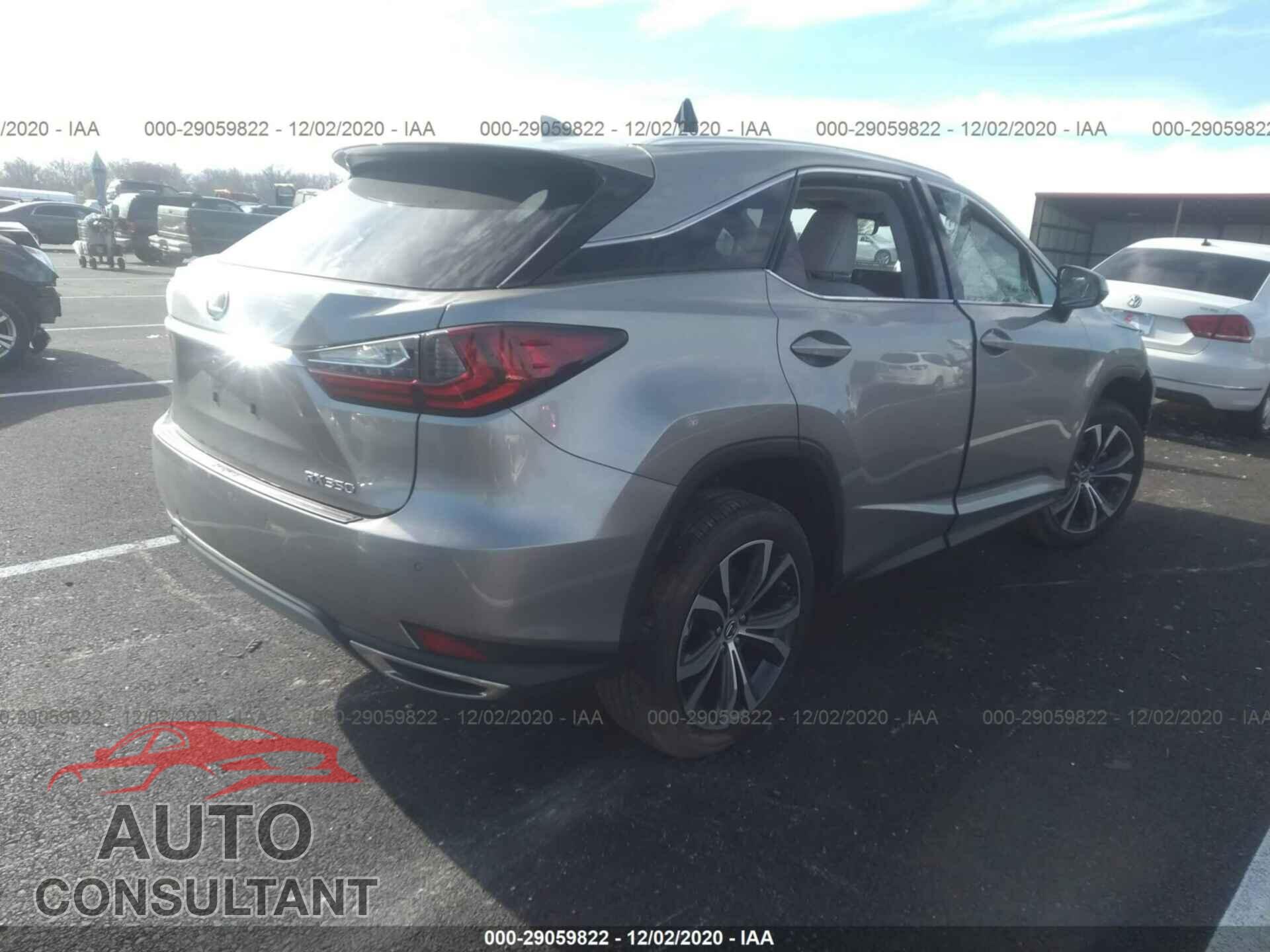 LEXUS RX 2020 - 2T2HZMDA8LC244052