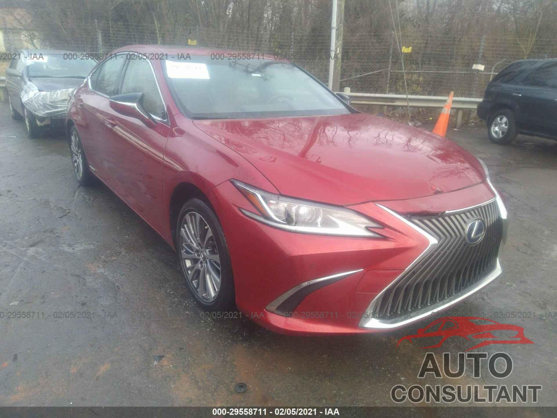 LEXUS ES 2019 - JTHB21B11K2029267