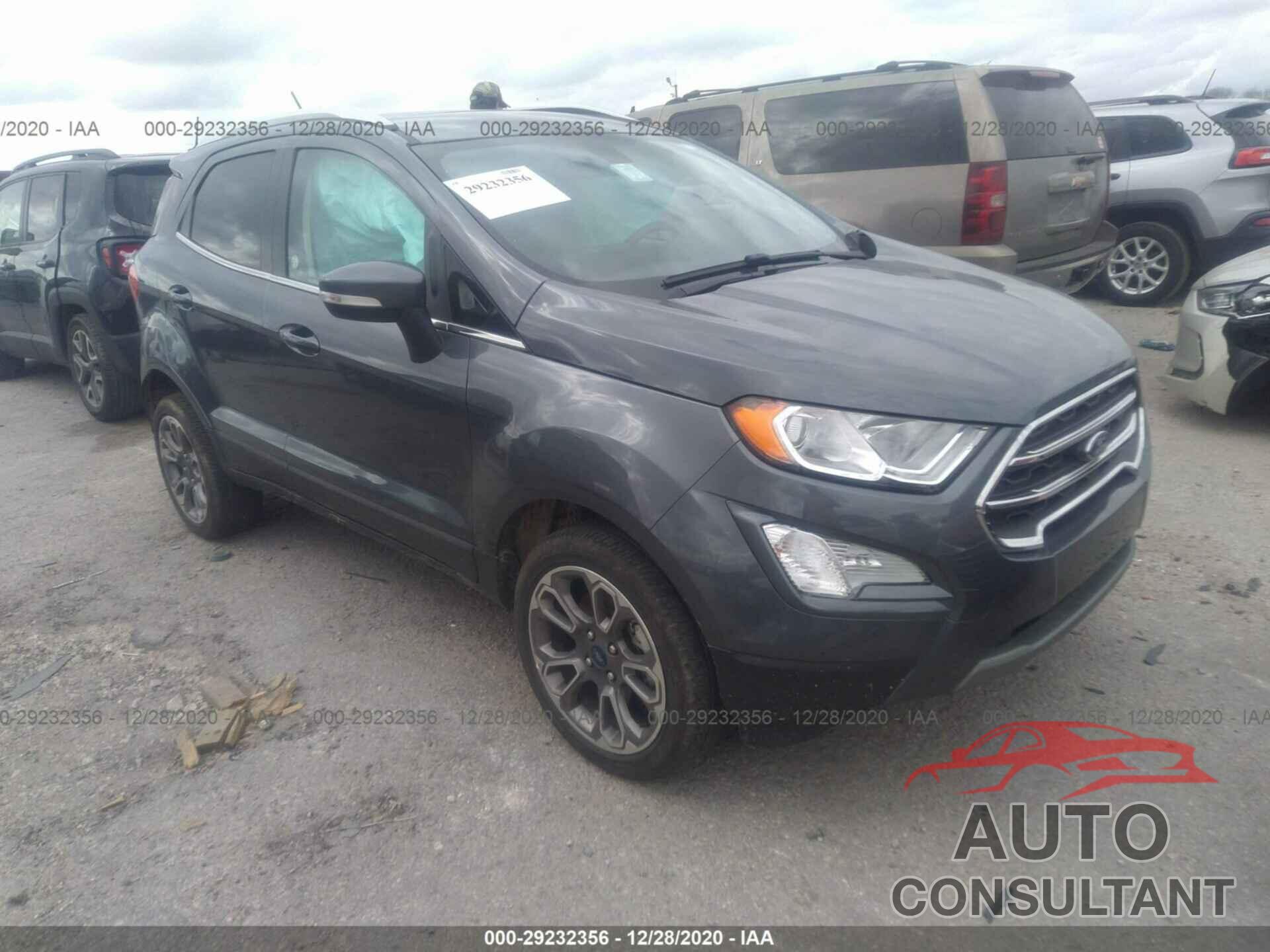 FORD ECOSPORT 2020 - MAJ6S3KL2LC334794