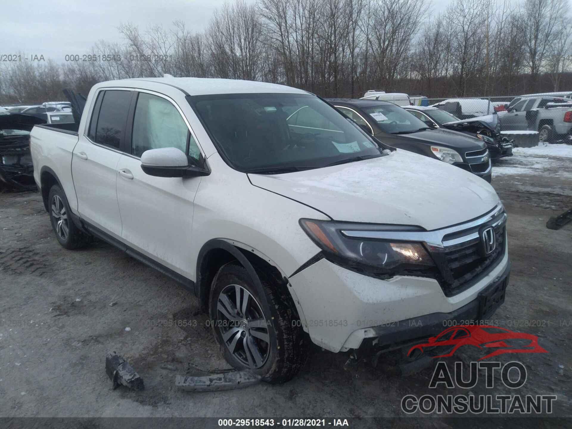 HONDA RIDGELINE 2017 - 5FPYK3F49HB030692