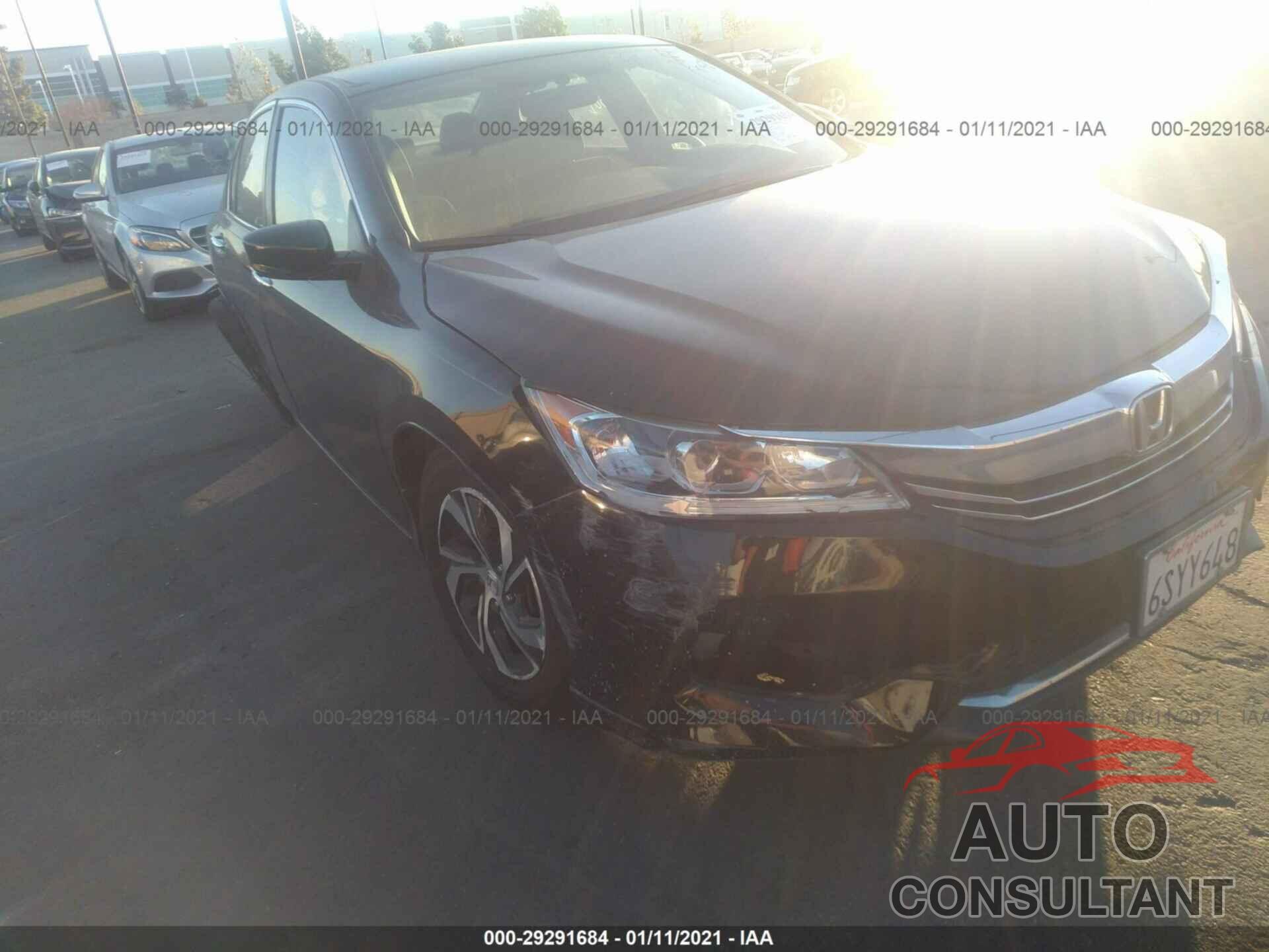 HONDA ACCORD SEDAN 2016 - 1HGCR2F3XGA048398