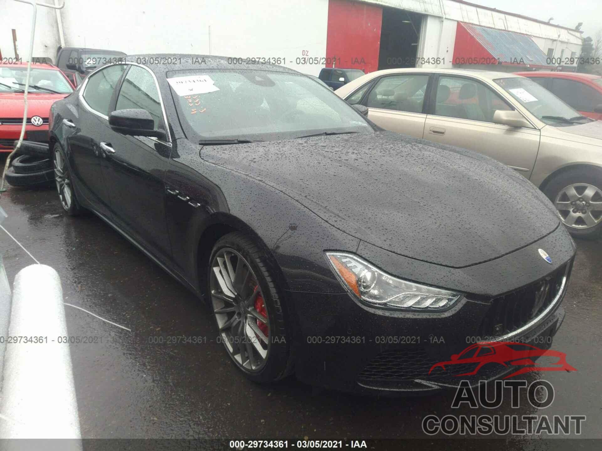 MASERATI GHIBLI 2017 - ZAM57RTS9H1216790