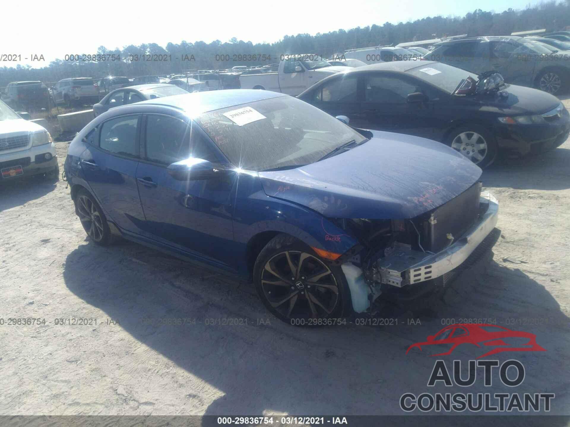 HONDA CIVIC HATCHBACK 2019 - SHHFK7G42KU208020