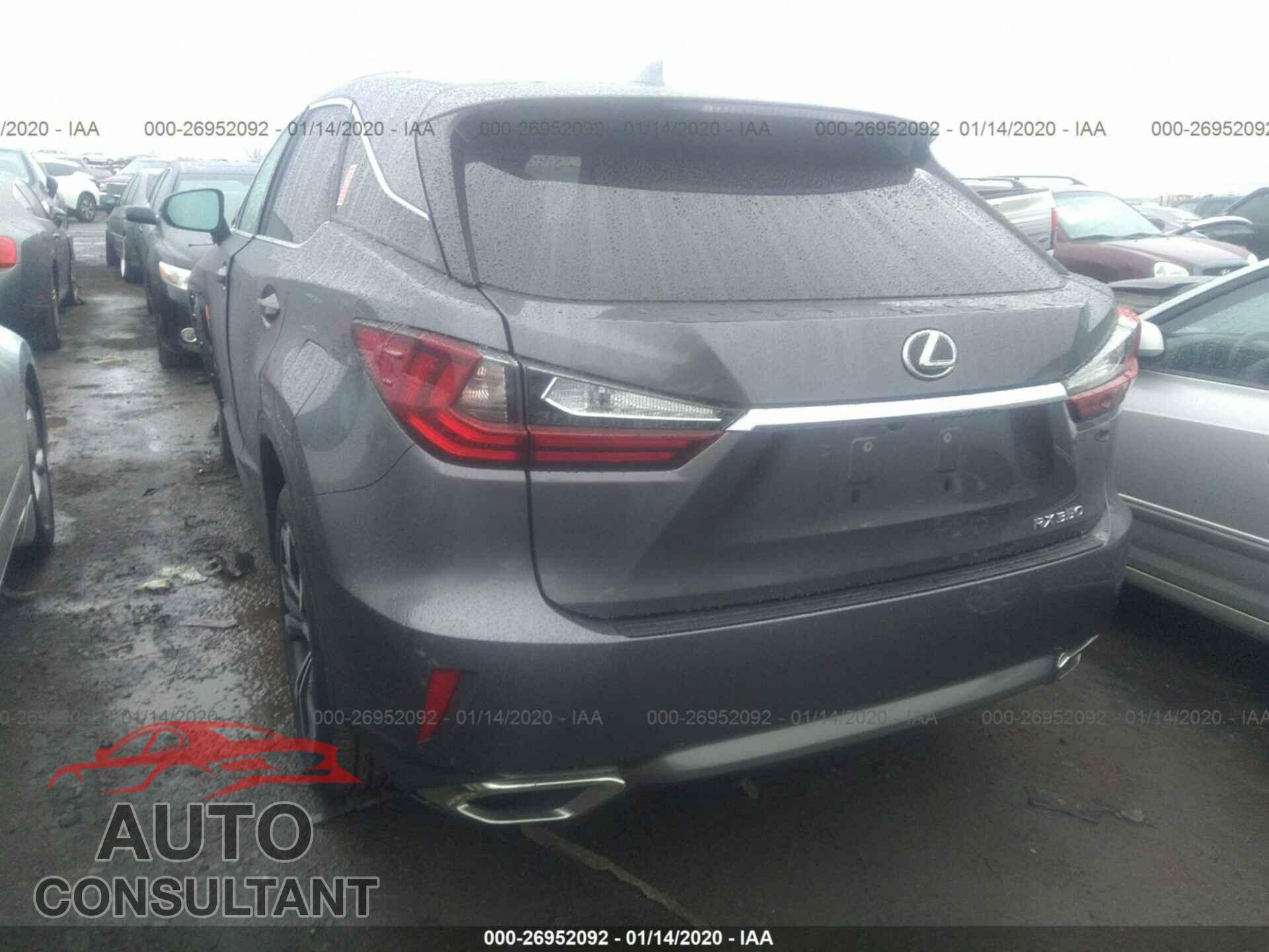 LEXUS RX 2016 - 2T2BZMCA8GC029252