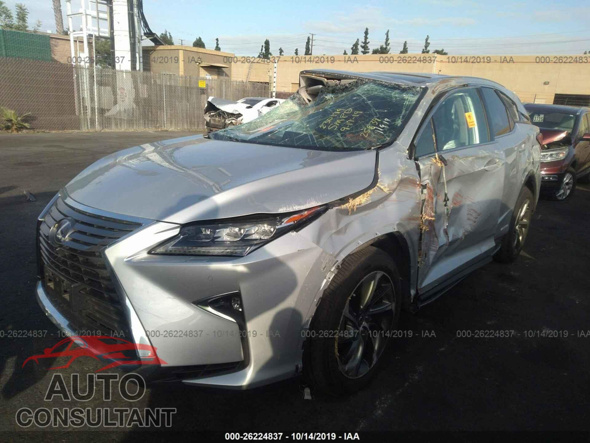 LEXUS RX 2018 - JTJDGKCA5J2000771