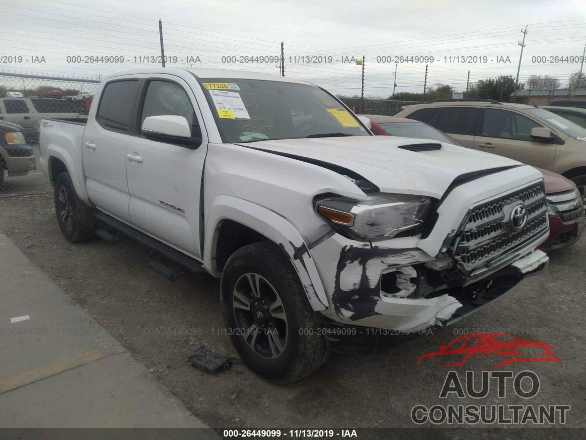 TOYOTA TACOMA 2017 - 5TFAZ5CN9HX025772