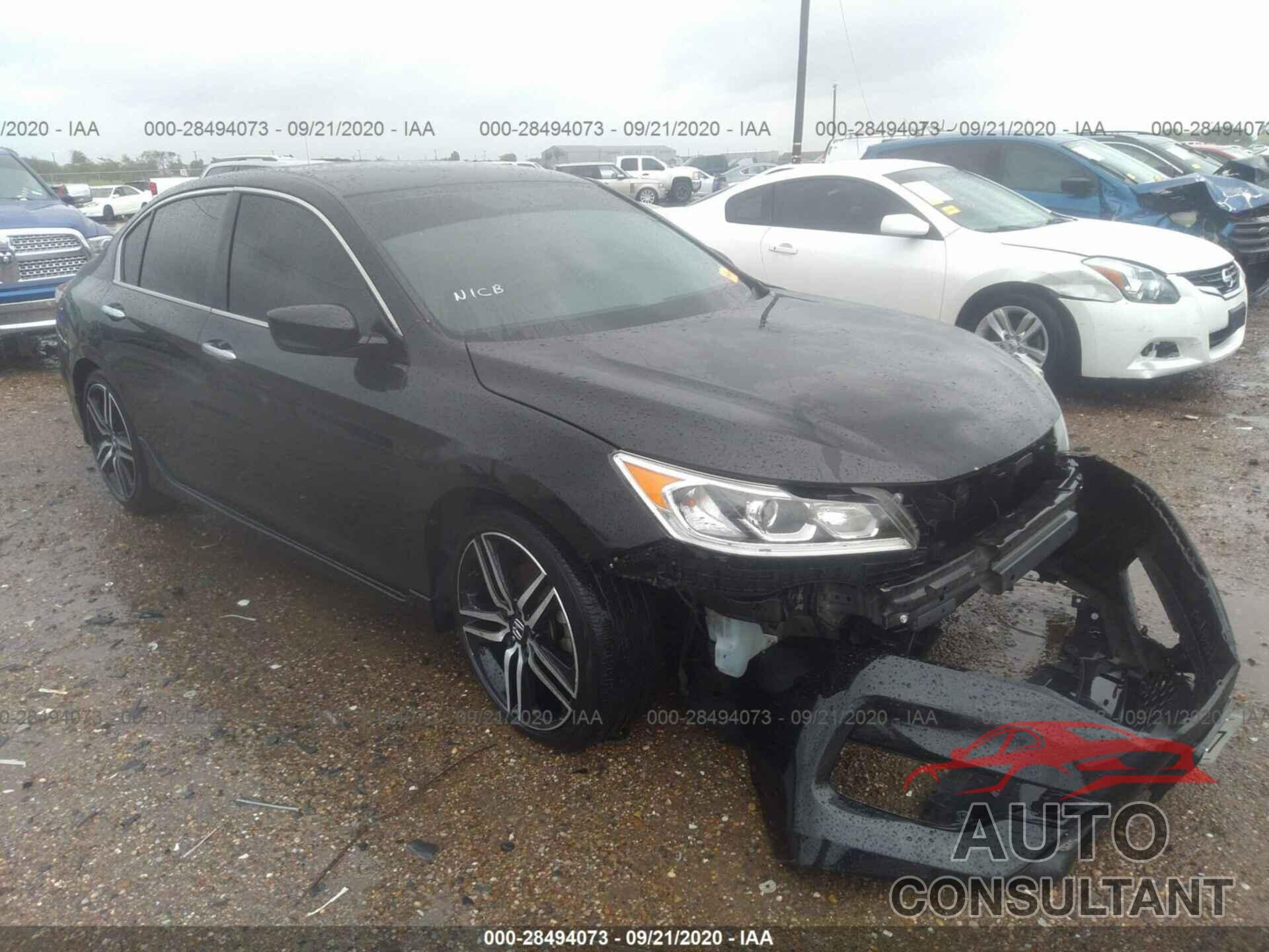 HONDA ACCORD SEDAN 2017 - 1HGCR2F51HA221972