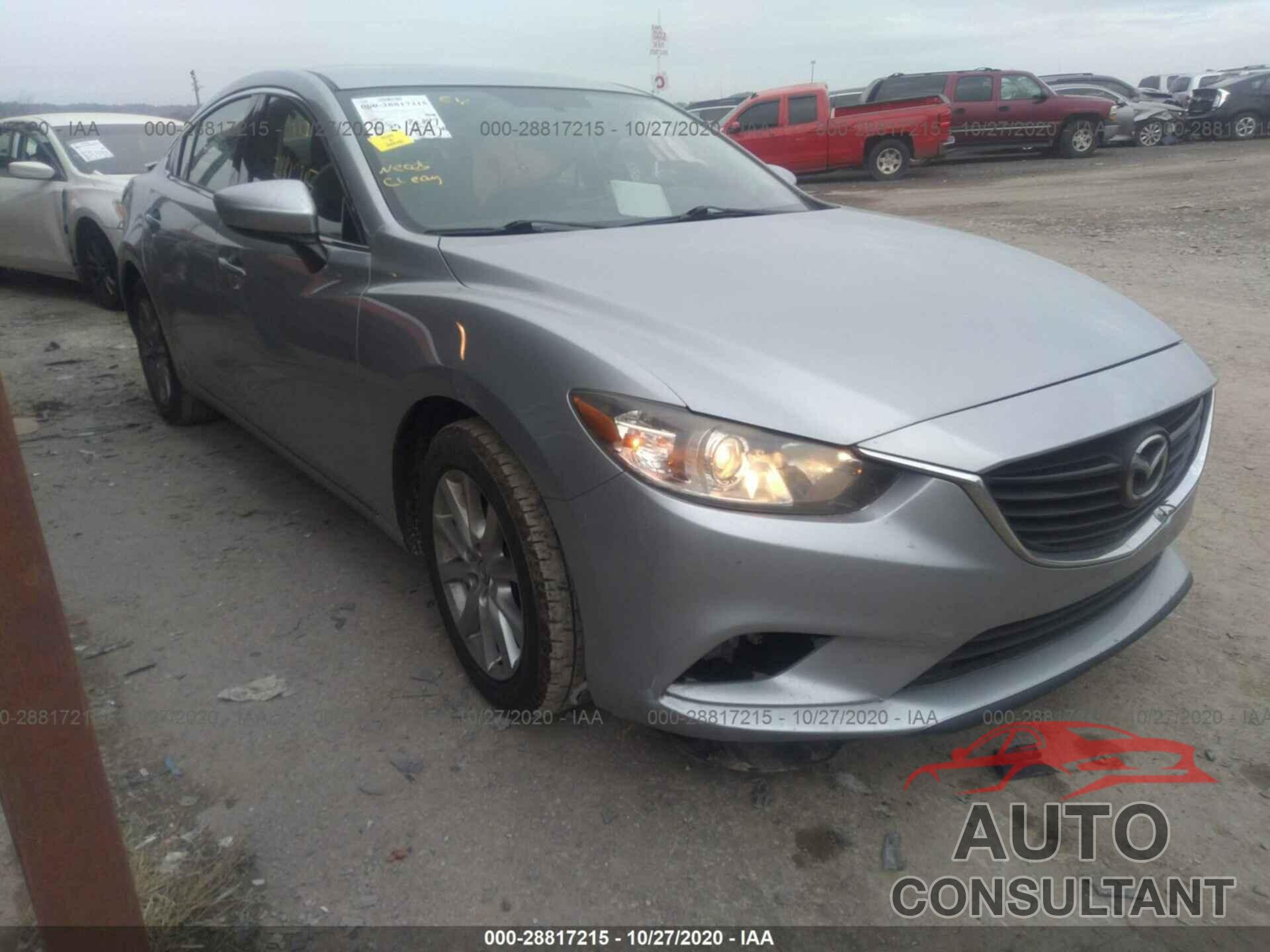 MAZDA MAZDA6 2016 - JM1GJ1U50G1407067