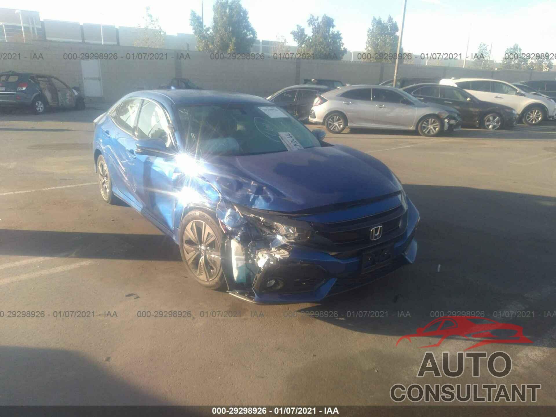 HONDA CIVIC HATCHBACK 2018 - SHHFK7H58JU408325
