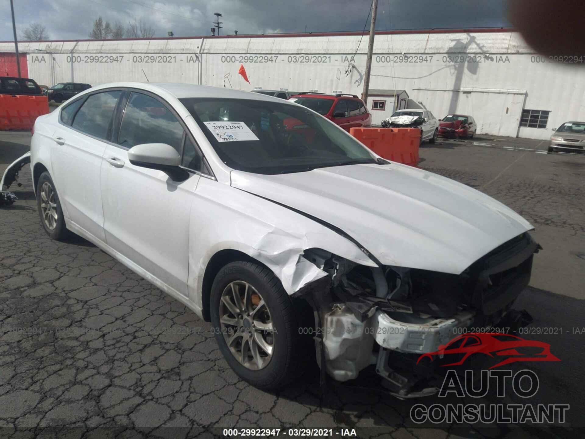 FORD FUSION 2017 - 3FA6P0G74HR235284