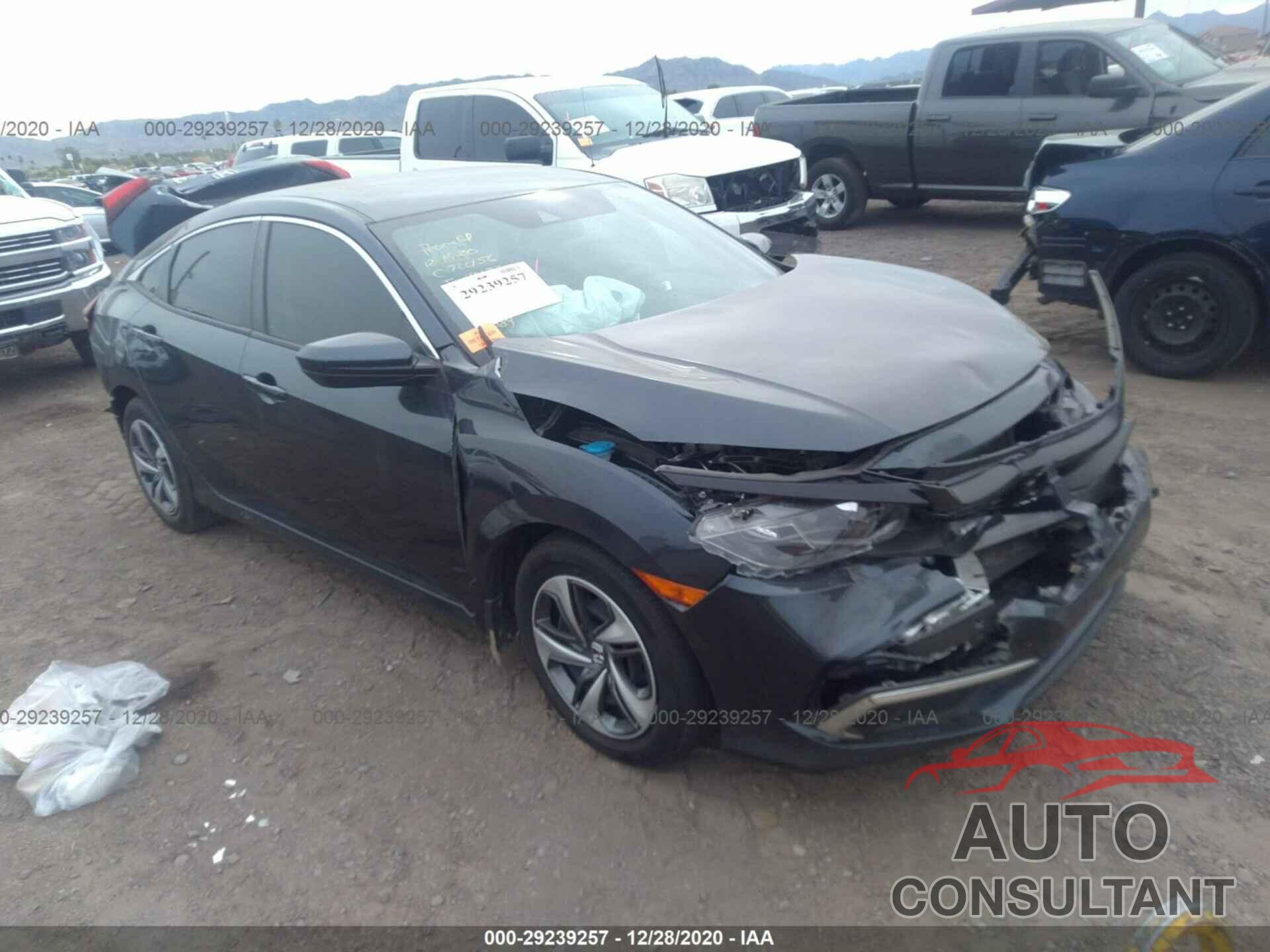 HONDA CIVIC SEDAN 2019 - 19XFC2F63KE012064