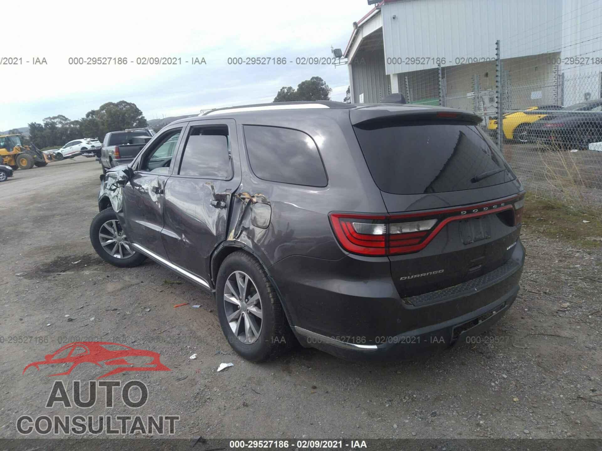 DODGE DURANGO 2016 - 1C4RDHDG8GC301125