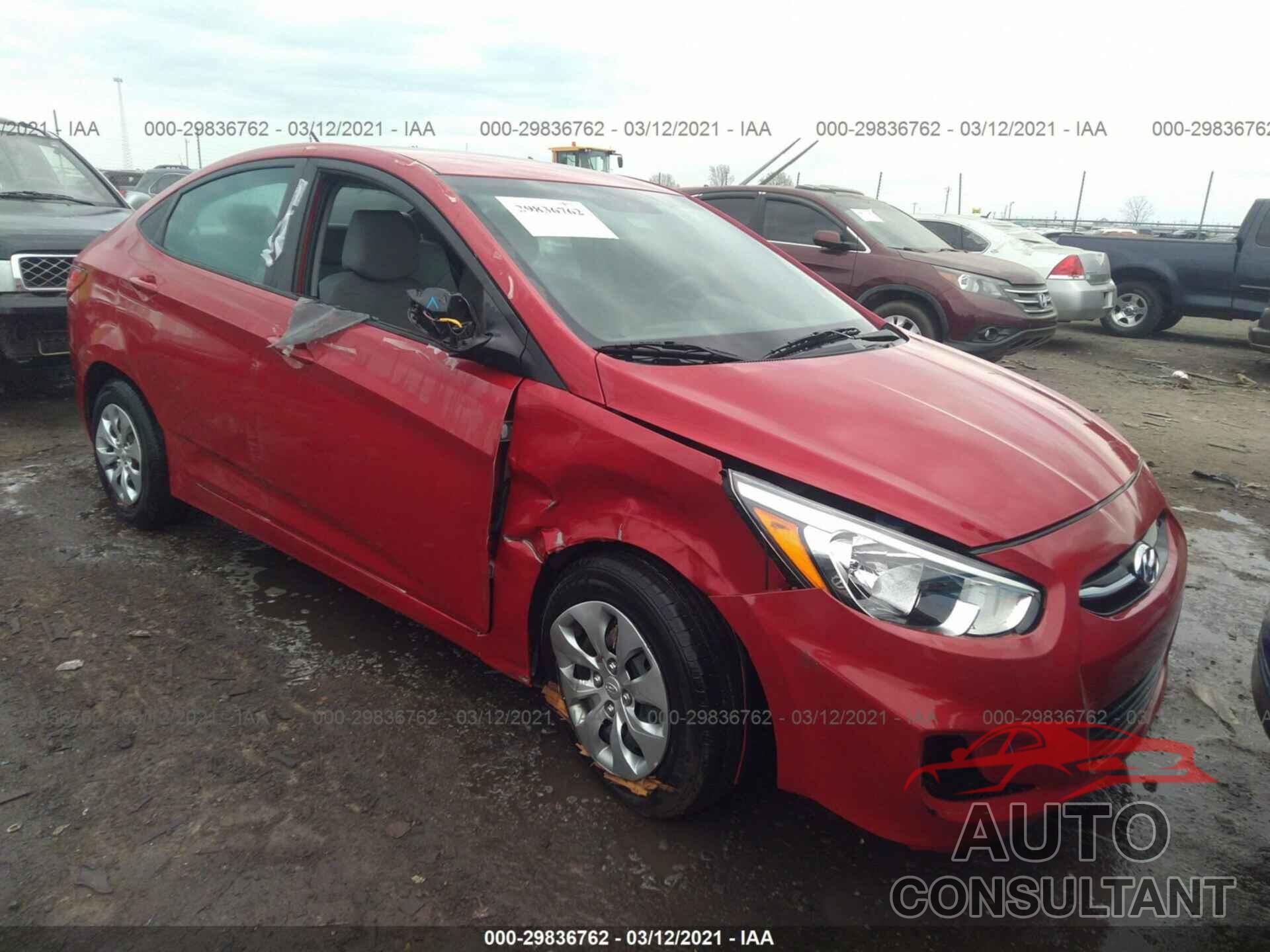 HYUNDAI ACCENT 2017 - KMHCT4AE0HU307559
